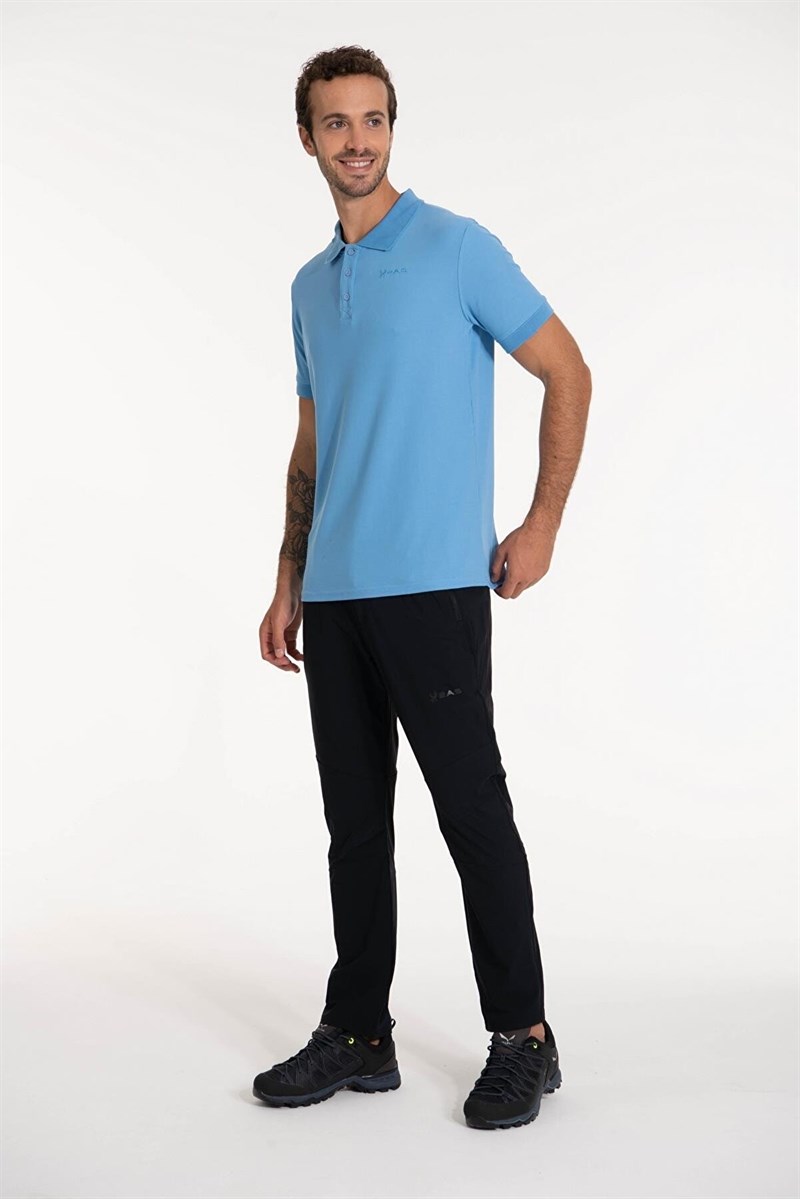 2AS Teal Polo Yaka Erkek T-Shirt 2ASTEA040422YETK000751-0252AS