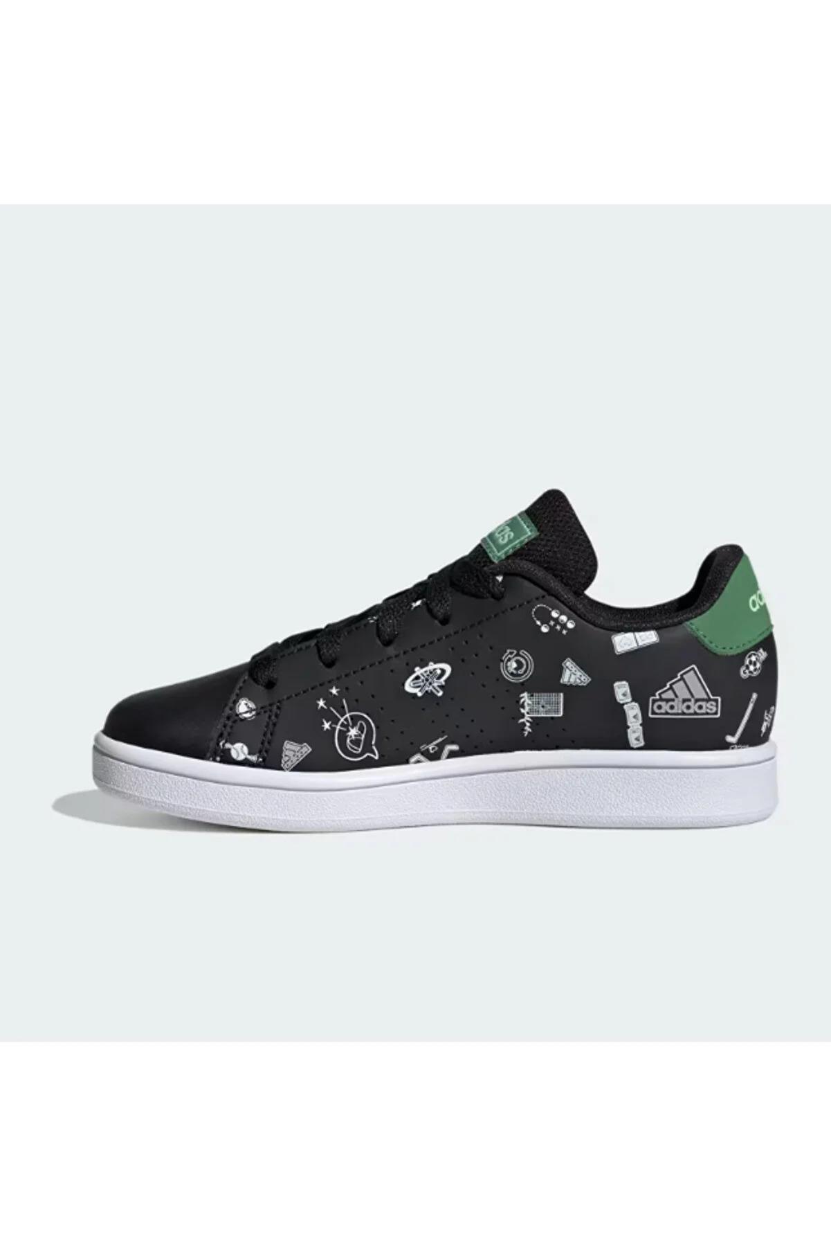 adidas advantage k cblack/ftwwht/segrsp id840723KID8407ADV-00011adidas