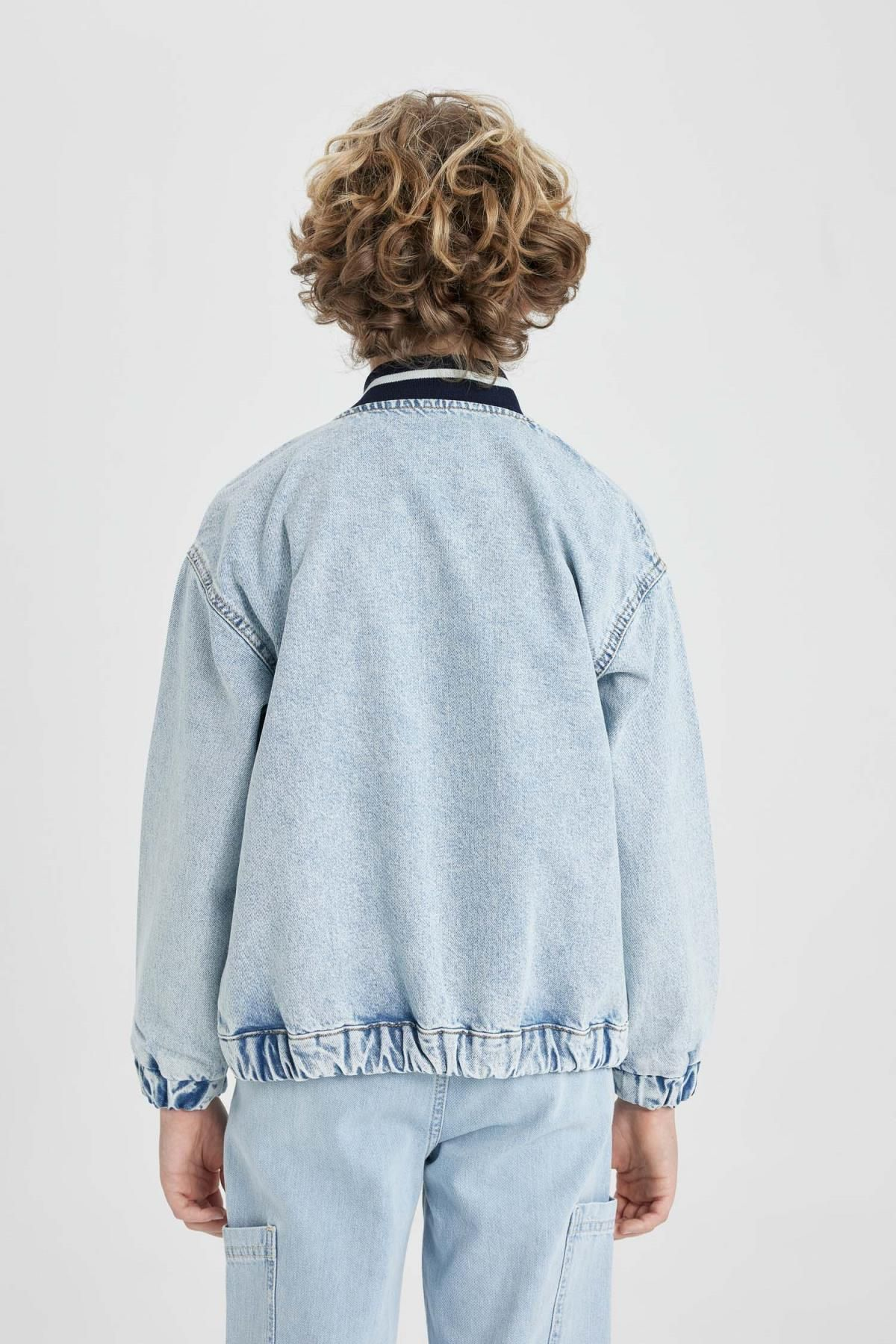 DEFACTO ÇOCUK B5494A8 JACKET LT.BLUE24YB5494A8CU-DFCA09DEFACTO