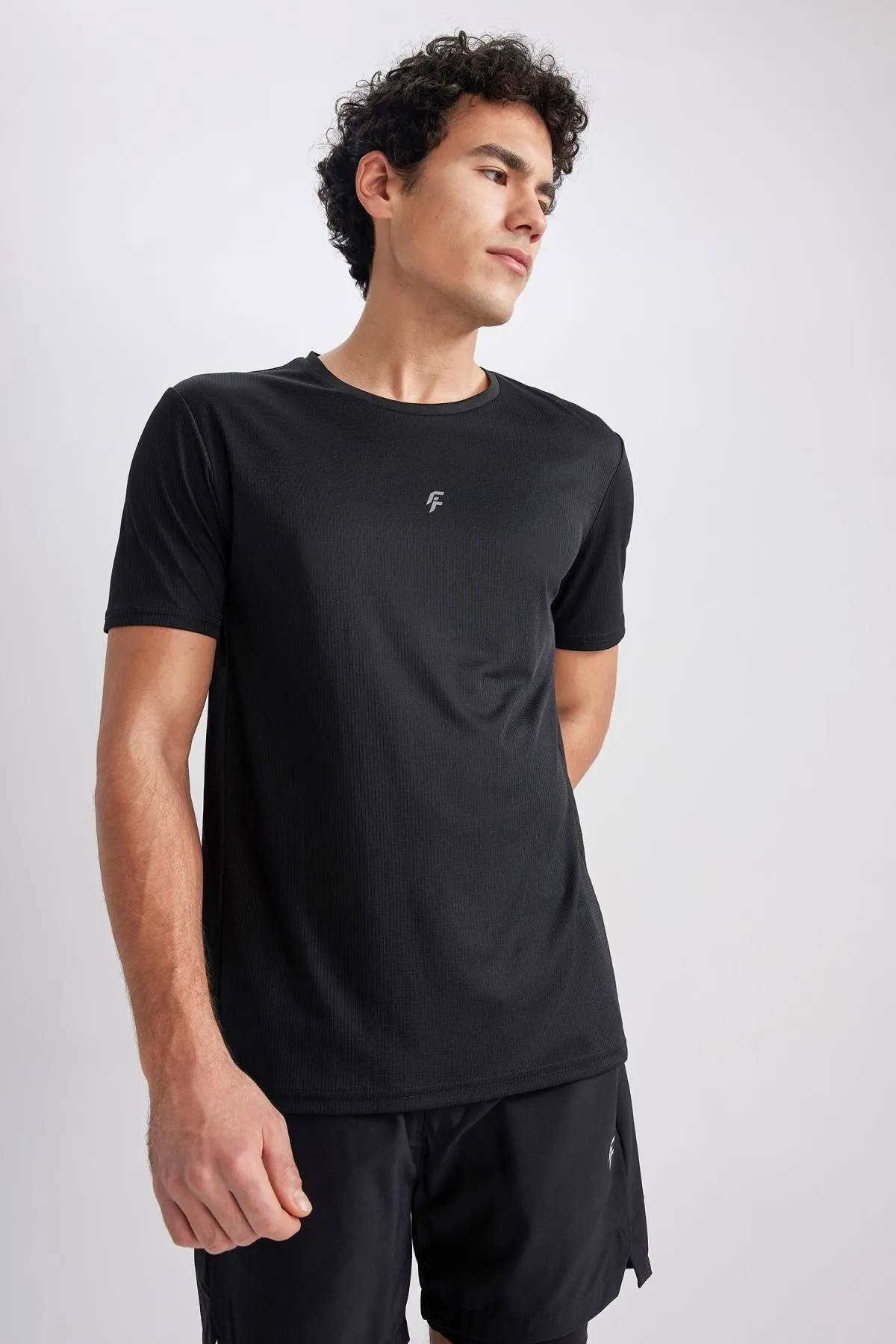 Defacto Erkek T-Shirt X6142Az Black24YX6142AZBU-00011DEFACTO