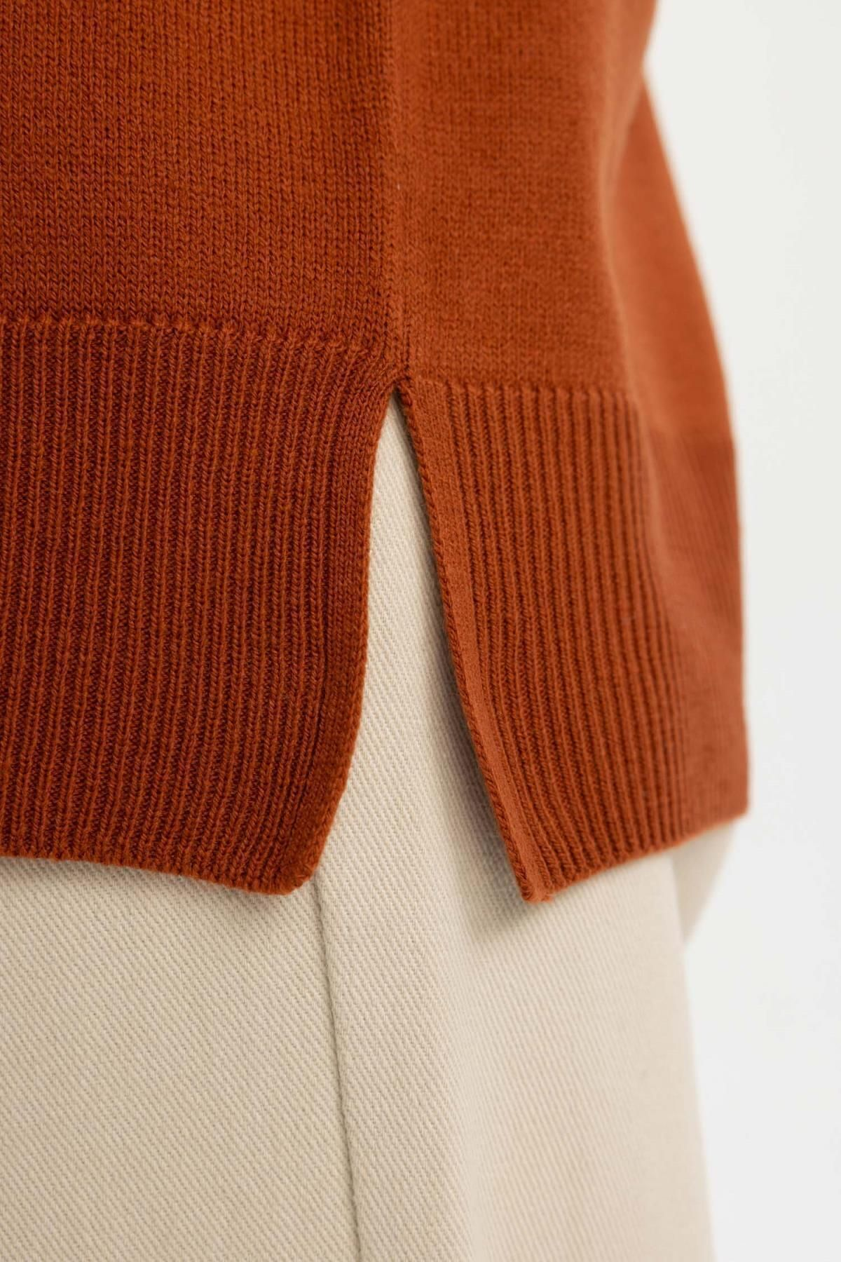 DEFACTO KADIN I6913AZ Pullover Turuncu24KBTK000427-0123DEFACTO