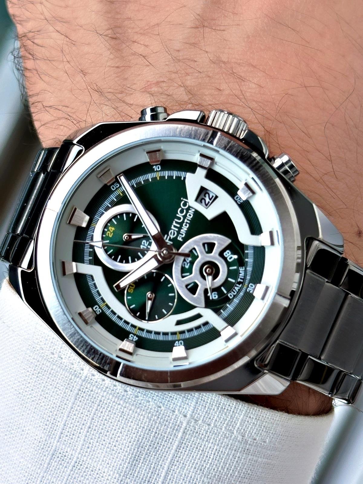 FERRUCCI FONK.MET.KOL SAATİ FCF 0324 03273FM.5 64053DYK3FM564053-Ferrucci