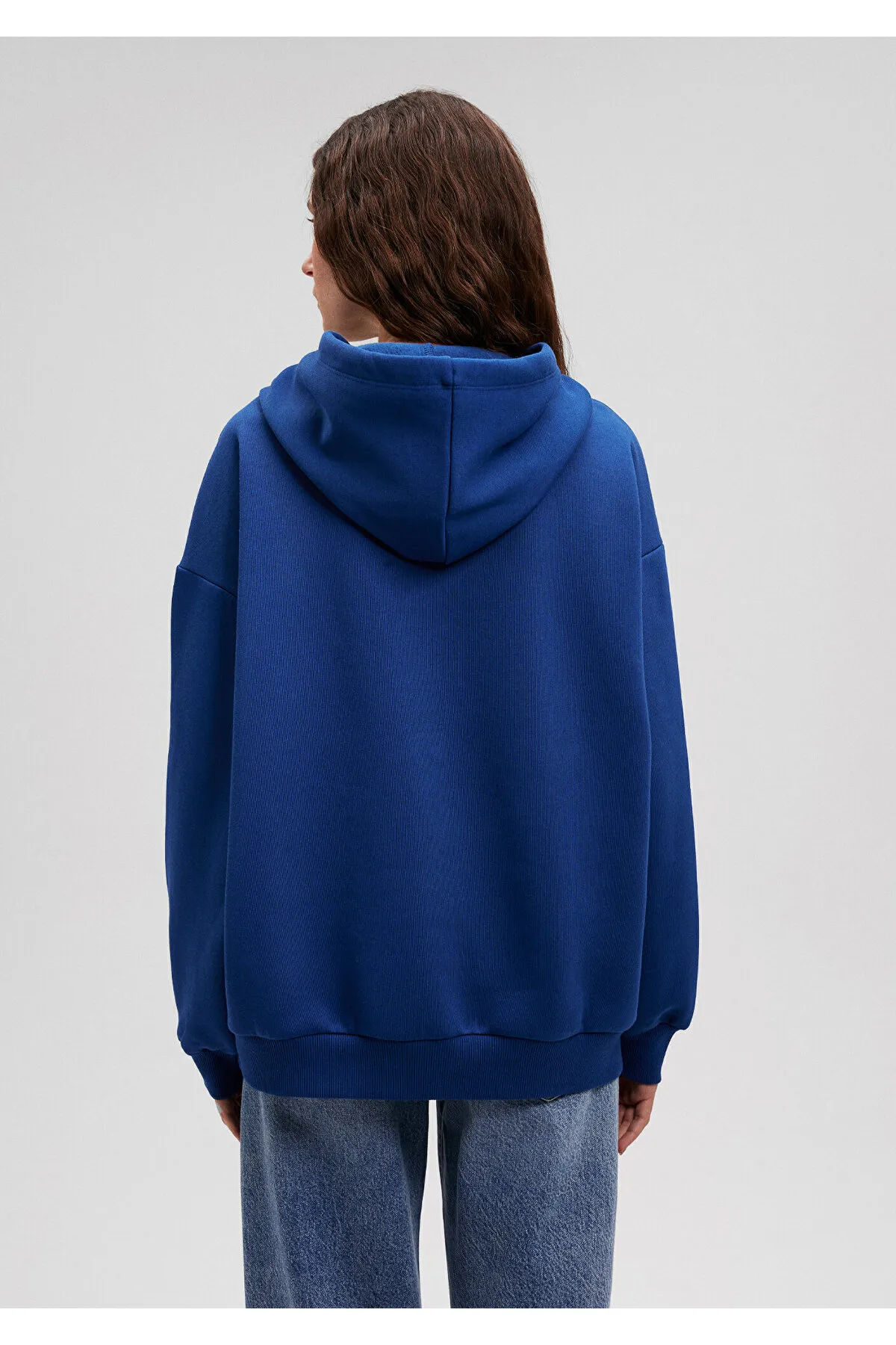 mavi kadın mavi logo kapüşonlu sweatshirt m1600361 MAVİ23KMVM160036-025MAVİ