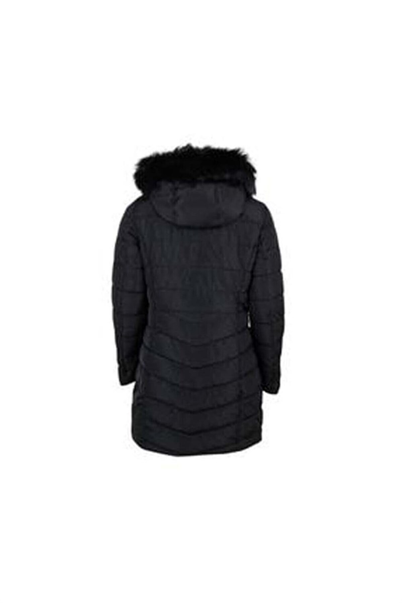 only kadın onlnewellan quilted hood fur coat otw 1518399421K15183994K-00011Only
