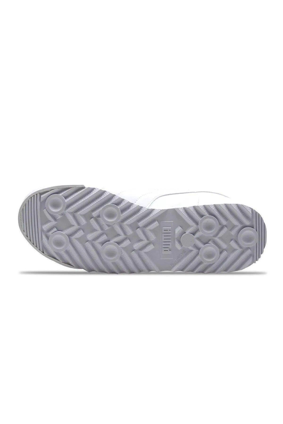 PUMA 354259141 Roma Basic Jr white-light gray AYAKKABI17YSPR4259141-0Puma