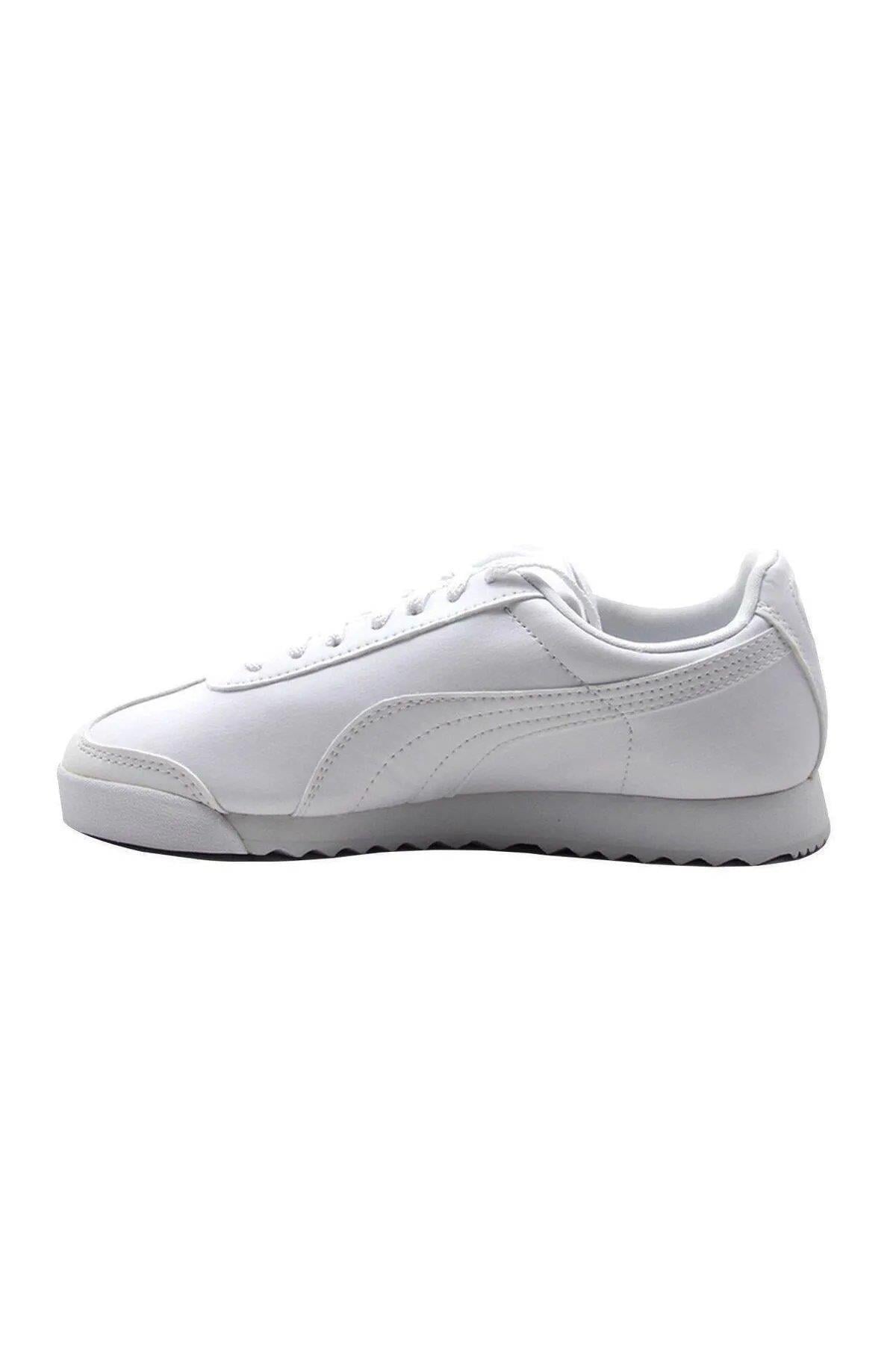 PUMA 354259141 Roma Basic Jr white-light gray AYAKKABI17YSPR4259141-0Puma