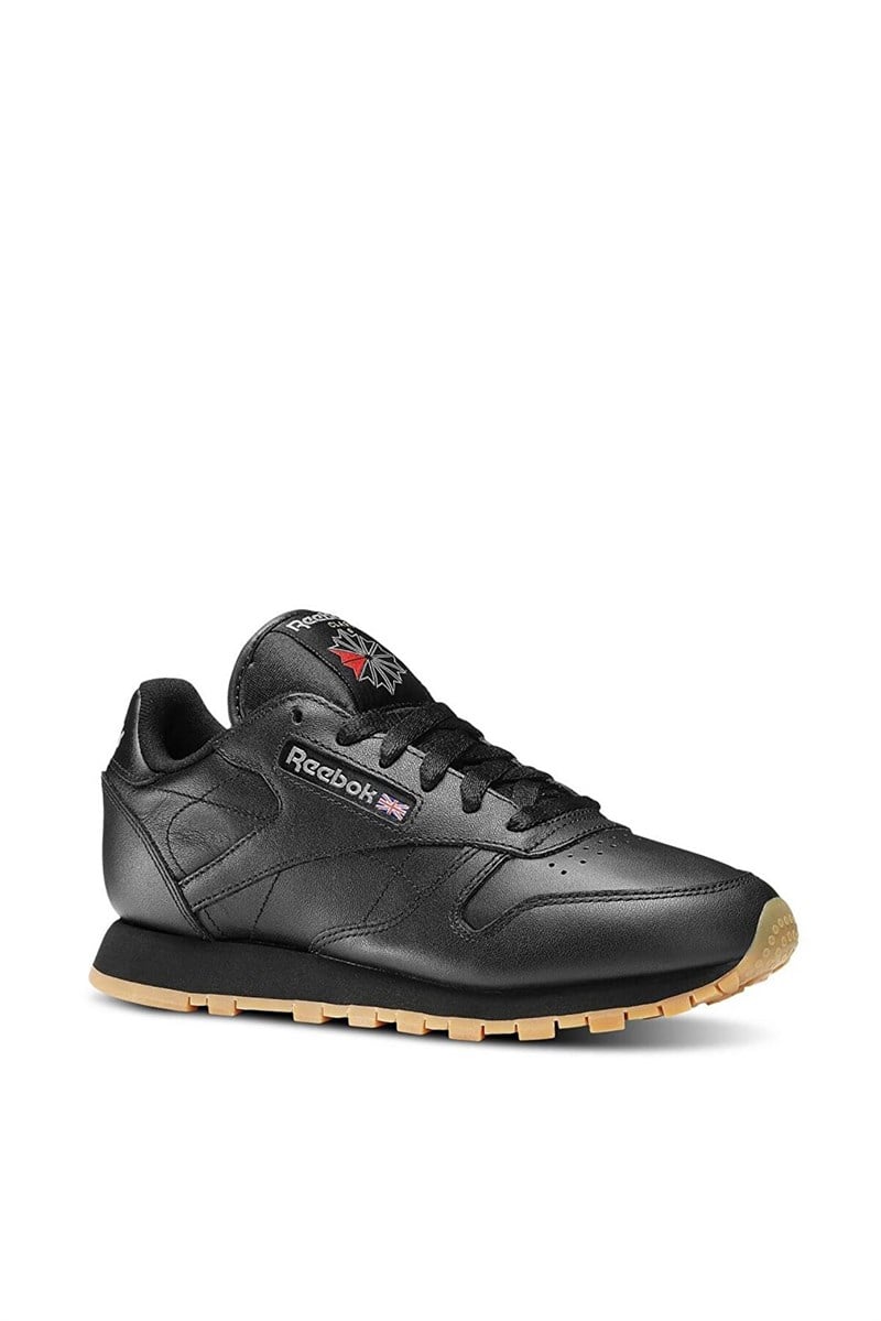 Reebok 49804 CL LTHR BLACK/GUM AYAKKABI17KÇAYK00039-0Reebok