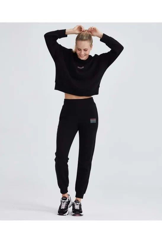 Skechers Kadın W Essential Crew Neck S23224123KBTK000017-01Skechers