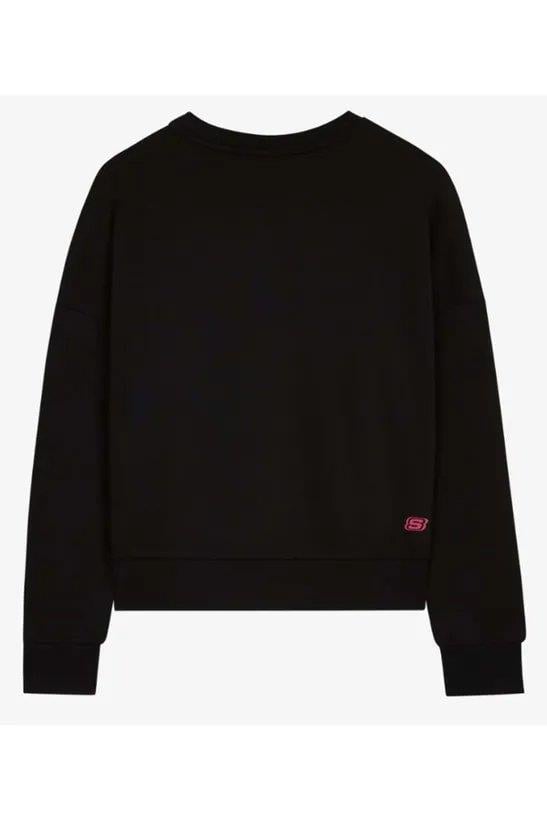 Skechers Kadın W Essential Crew Neck S23224123KBTK000017-01Skechers