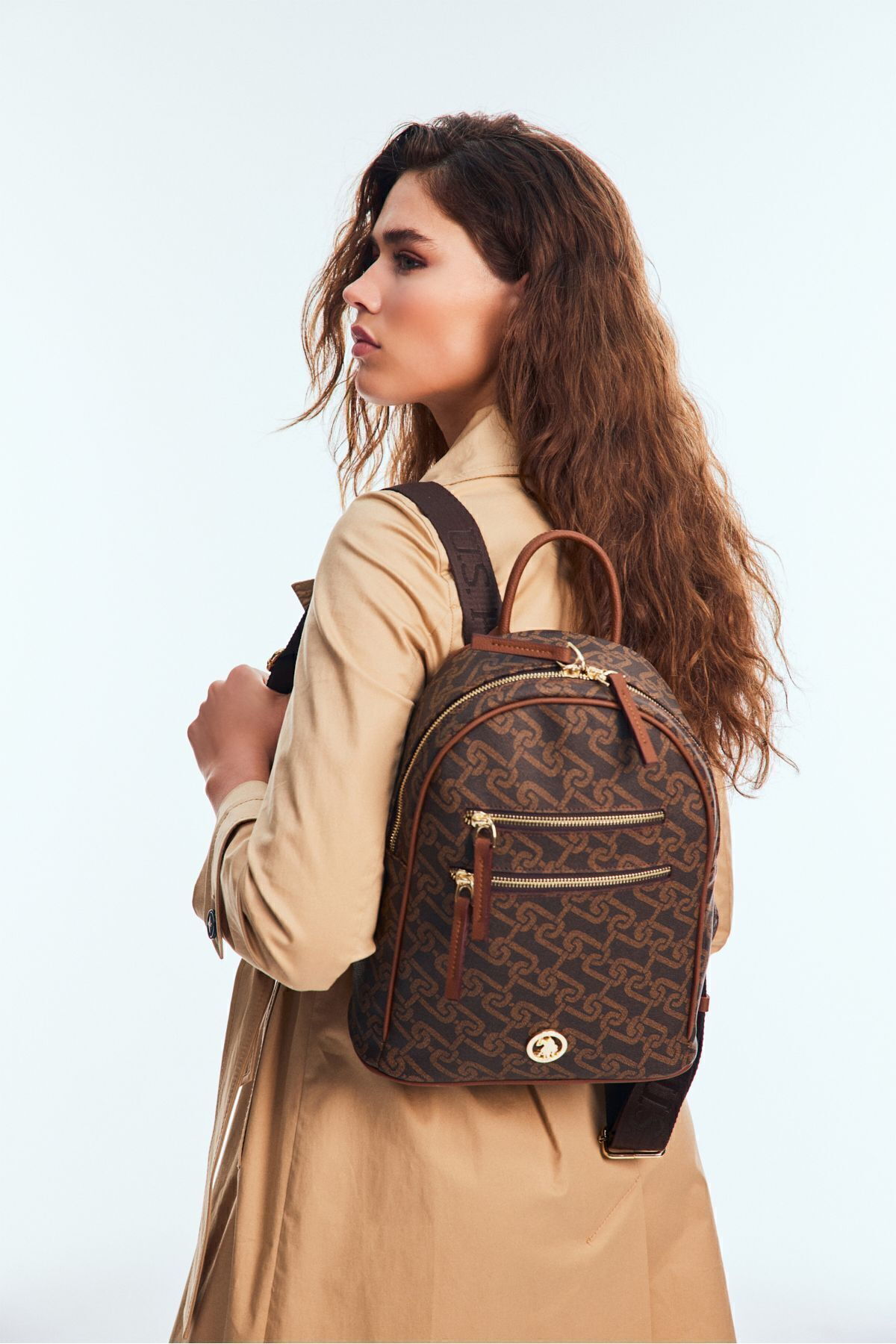 U.S. POLO ASSN. ÇANTA US24528 Kahve24YUS24528BG-051U.S.POLO ASSN.