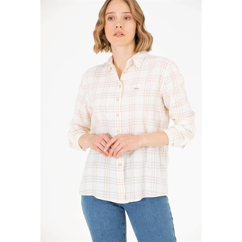 U.S.POLO ASSN. BAYAN TALLOT DOKUMA GOMLEK 158960523Y1589605US-393U.S.POLO ASSN.