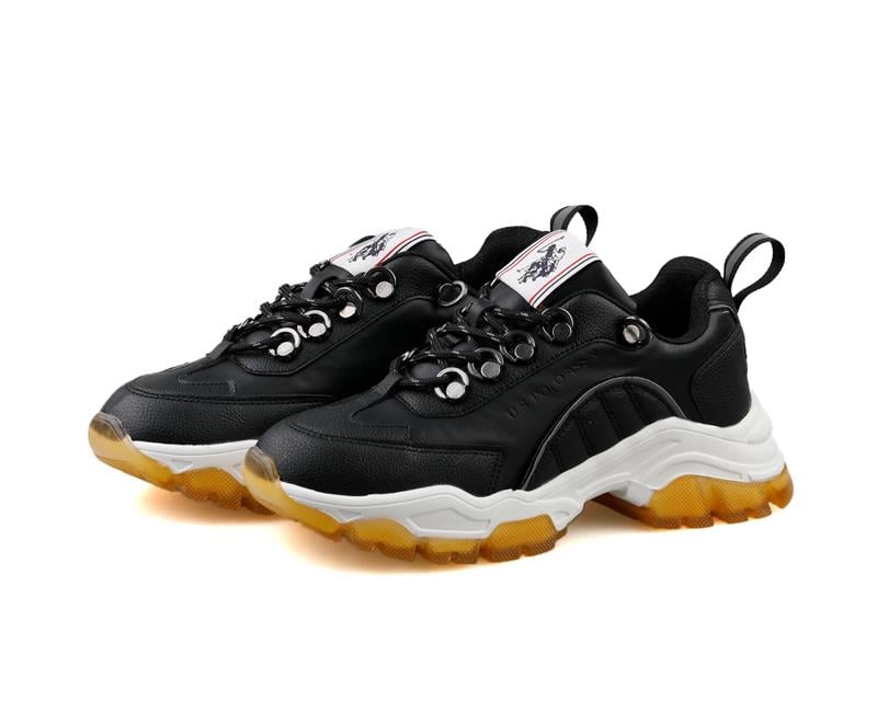 US POLO KADIN MATTY 1PR SNEAKER22YBAY000345-SİYAHU.S.POLO ASSN.