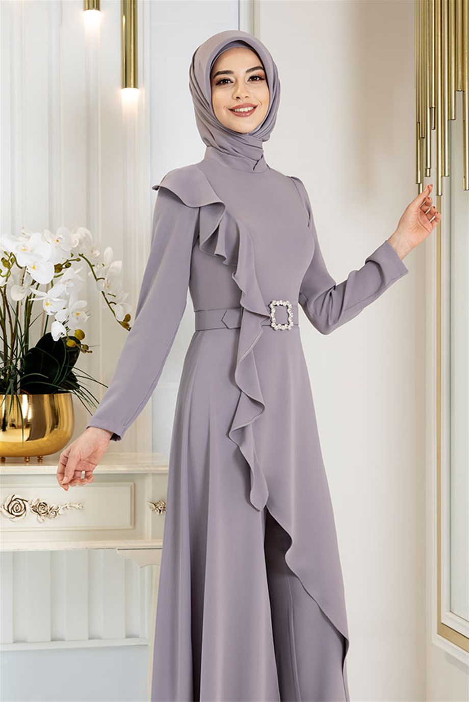 Pınar Şems Ahenk Takım Gri