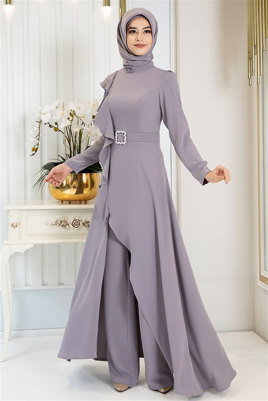 Pınar Şems Ahenk Takım Gri