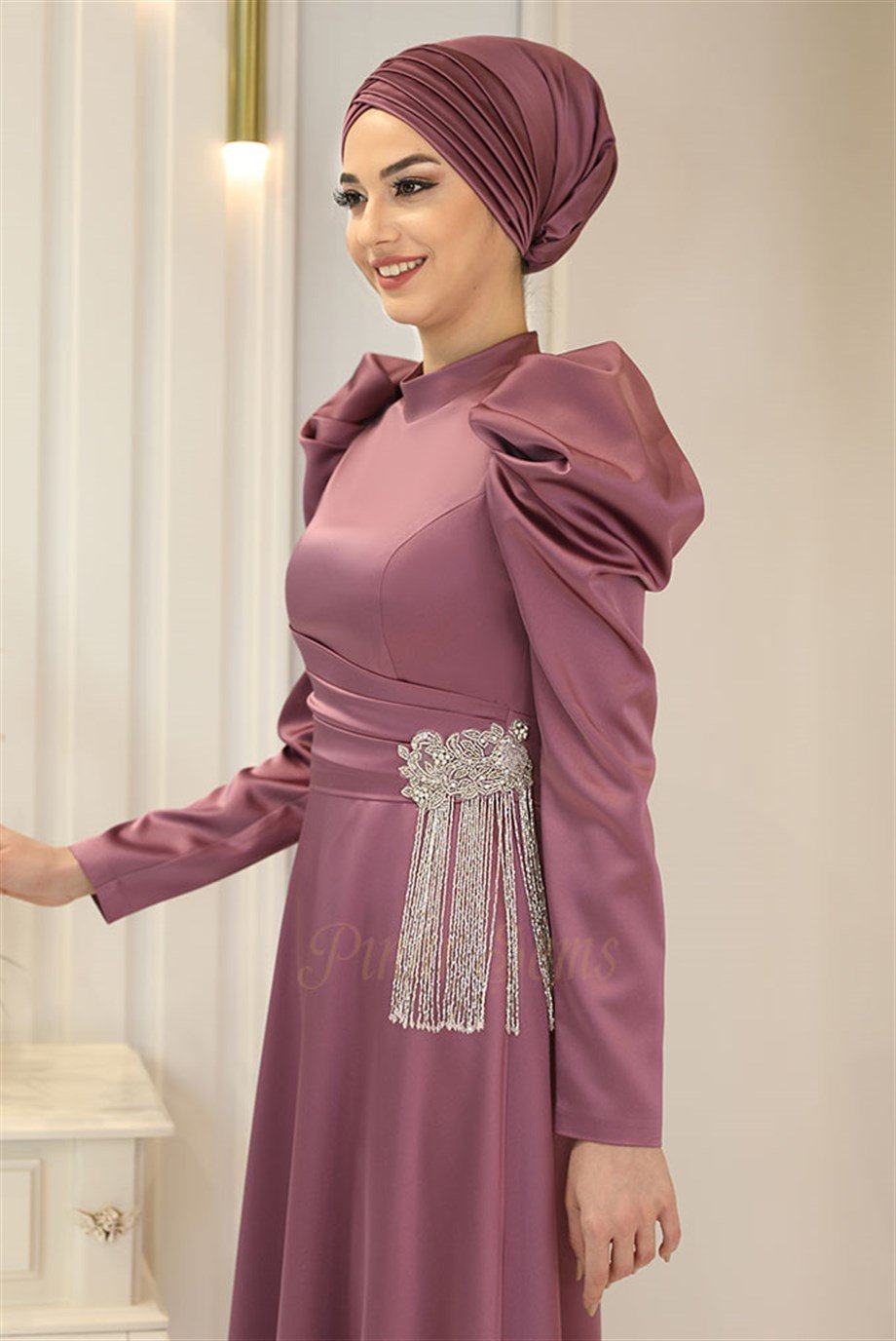 Pınar Şems Ayşegül Abiye Gül Kurusu