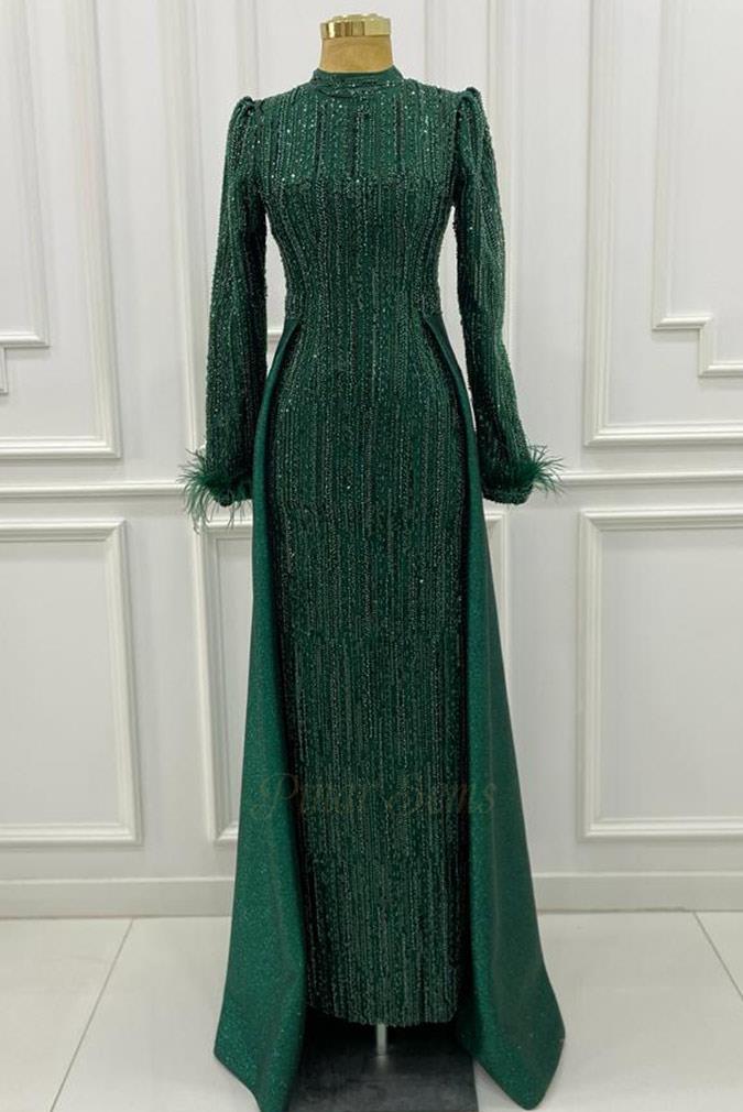 Pınar Şems Belfu Abiye Zümrüt