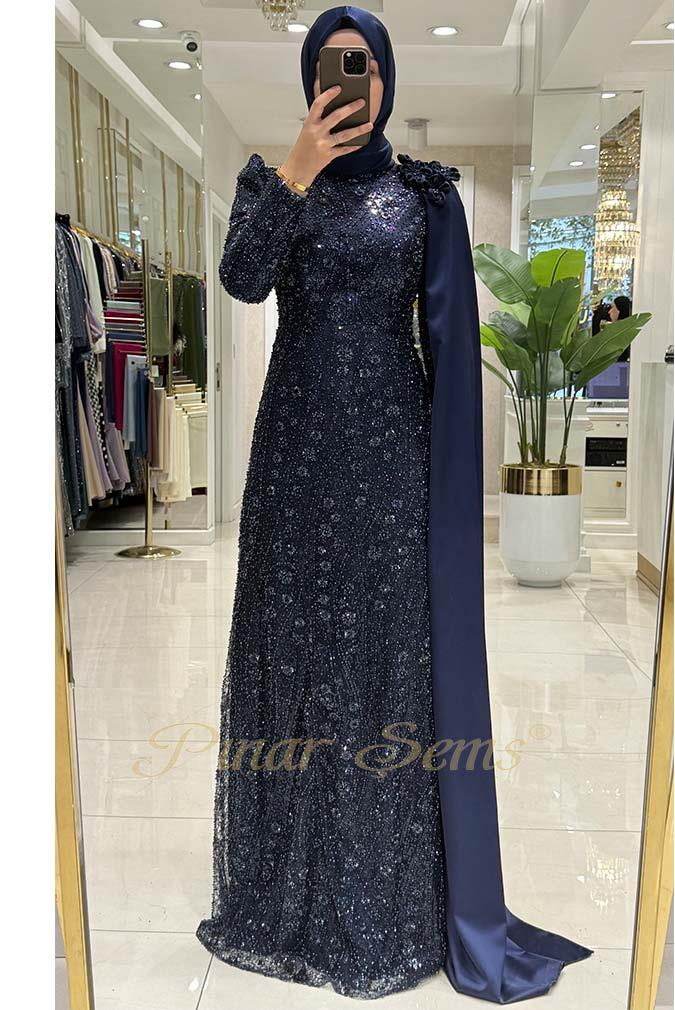 Pınar Şems Berrin Abiye Lacivert