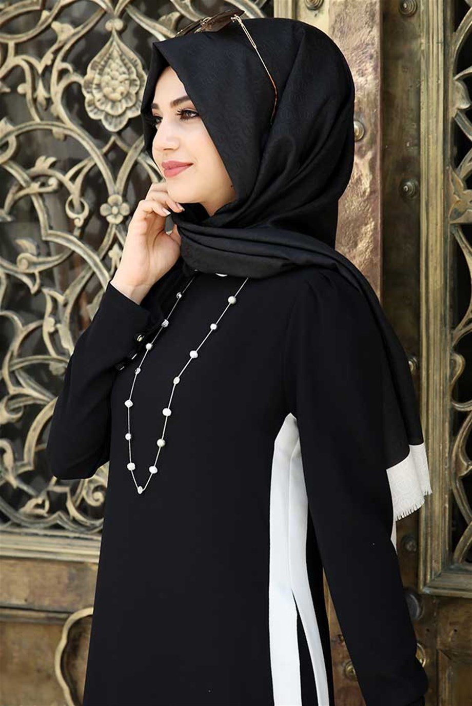 Pınar Şems Elegance Tunik Siyah