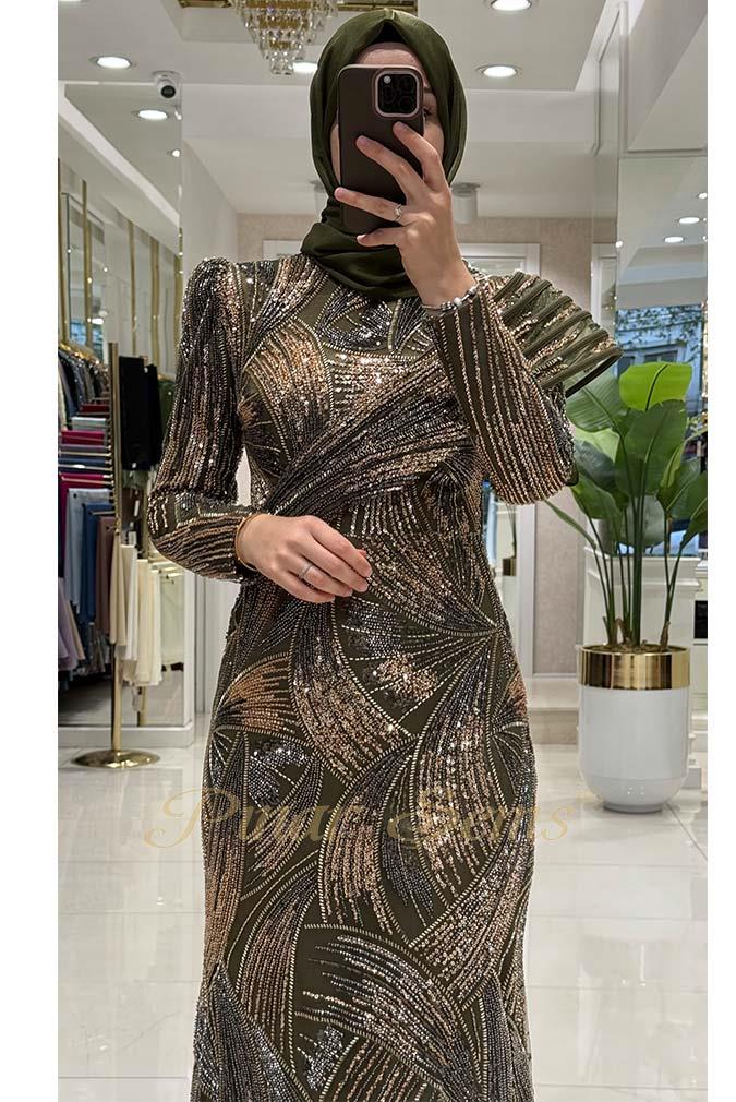 Pınar Şems Katre Abiye Haki