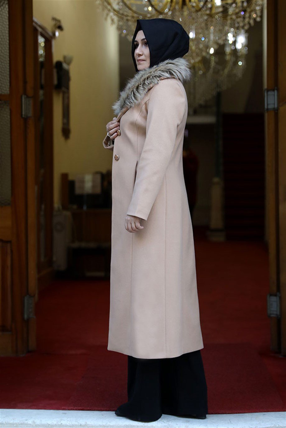 Pınar Şems Laren Kaban Bej