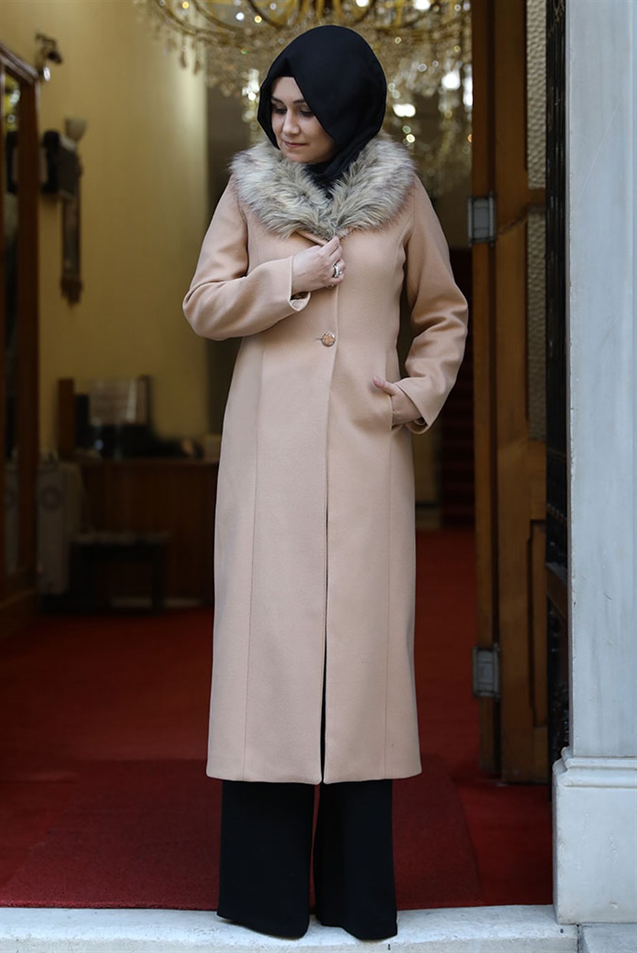 Pınar Şems Laren Kaban Bej