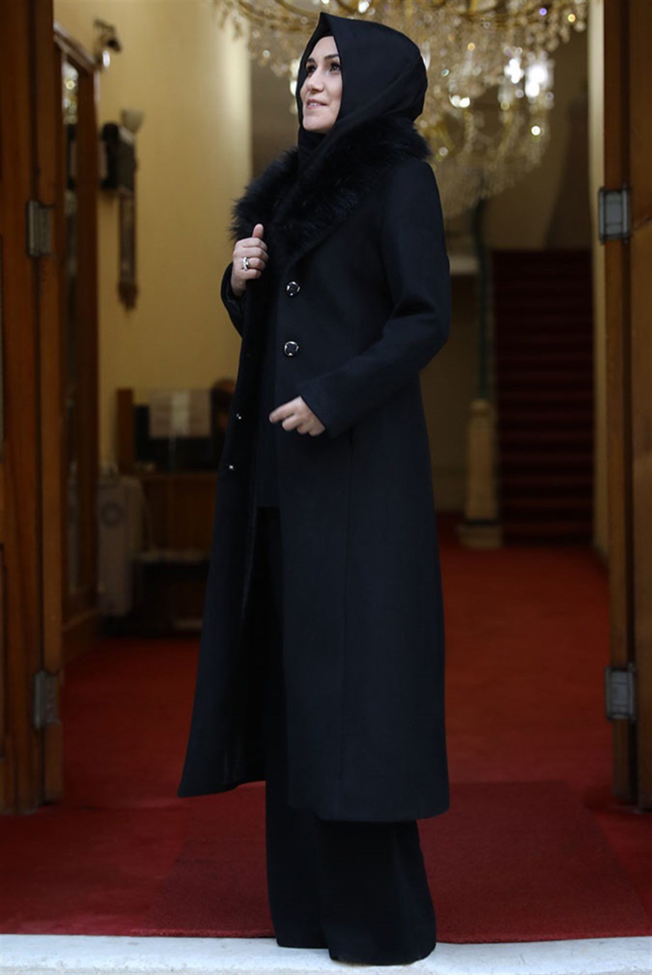 Pınar Şems Laren Kaban Siyah