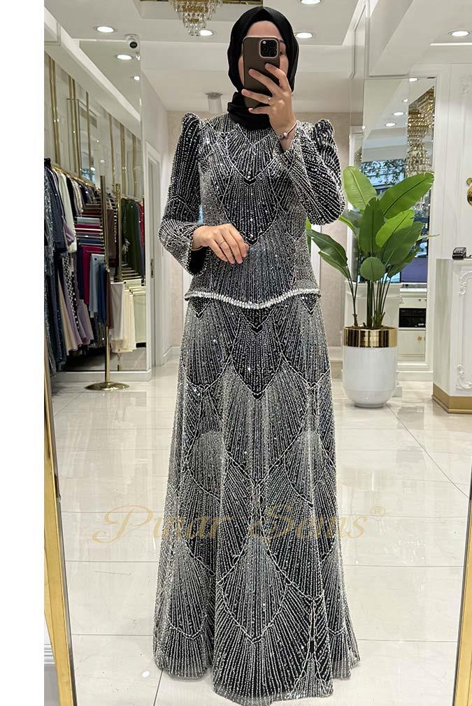 Pınar Şems Nova Abiye Siyah