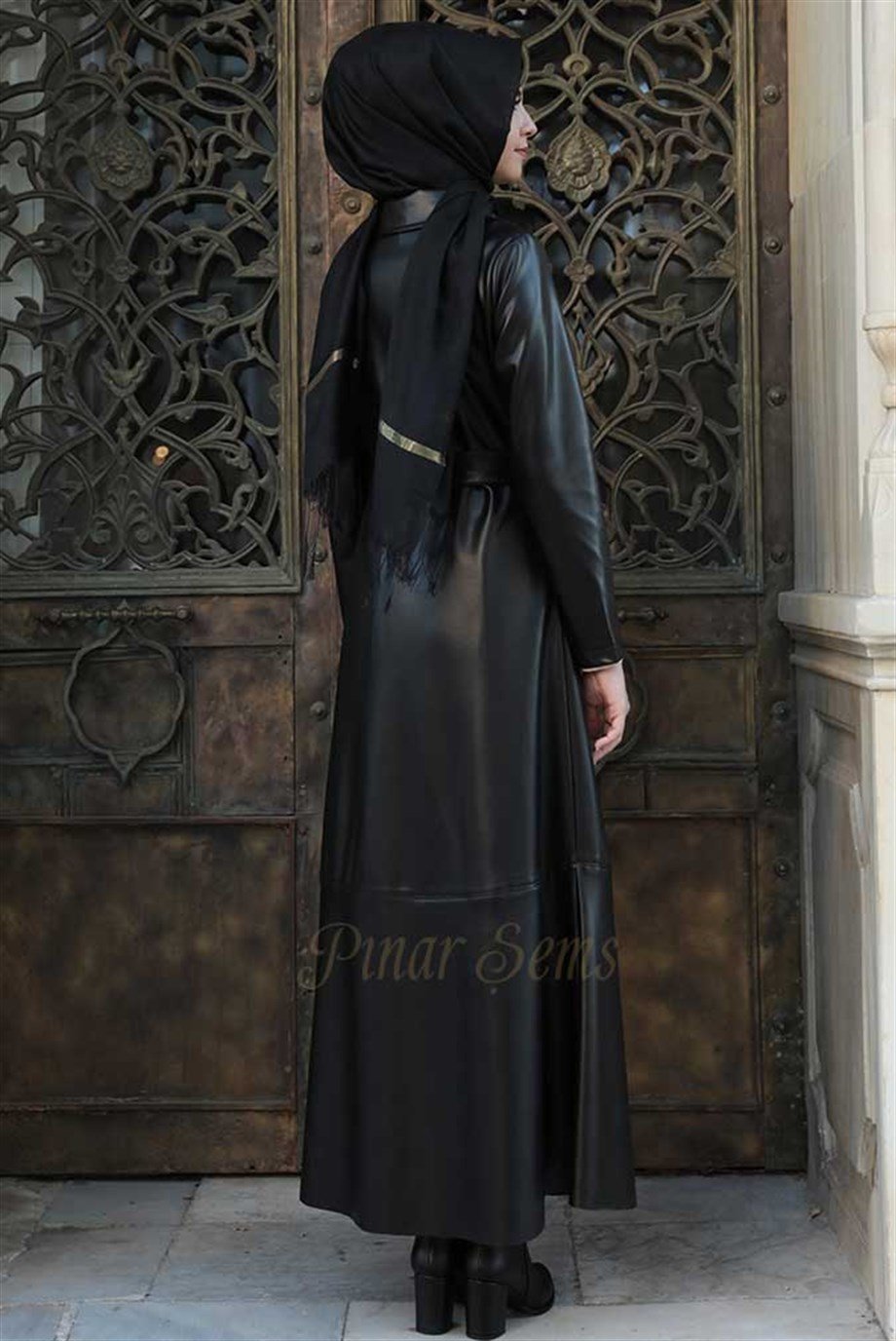 Pınar Şems Trend Deri Kap Siyah