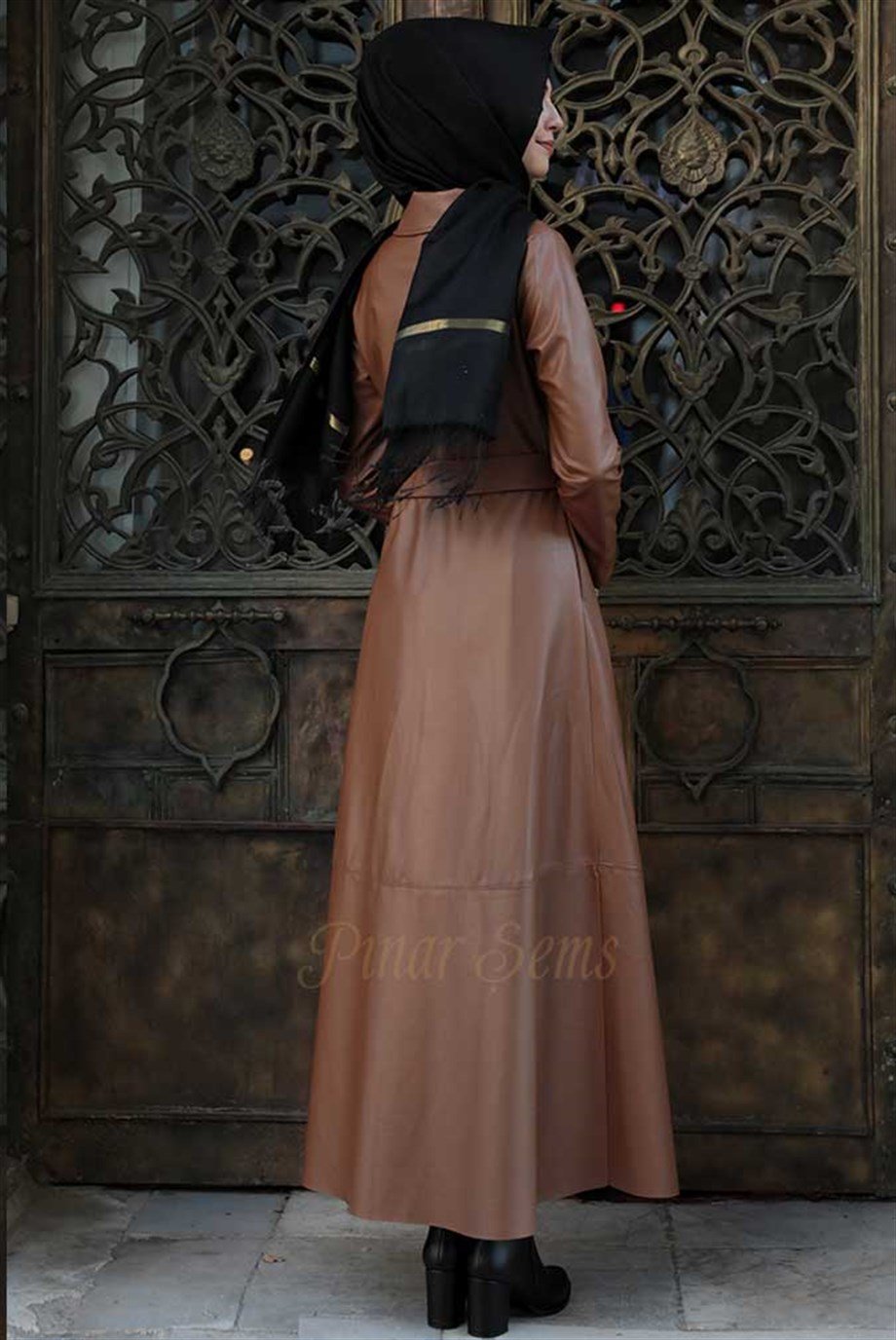 Pınar Şems Trend Deri Kap Taba