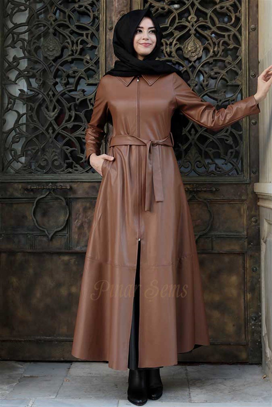 Pınar Şems Trend Deri Kap Taba