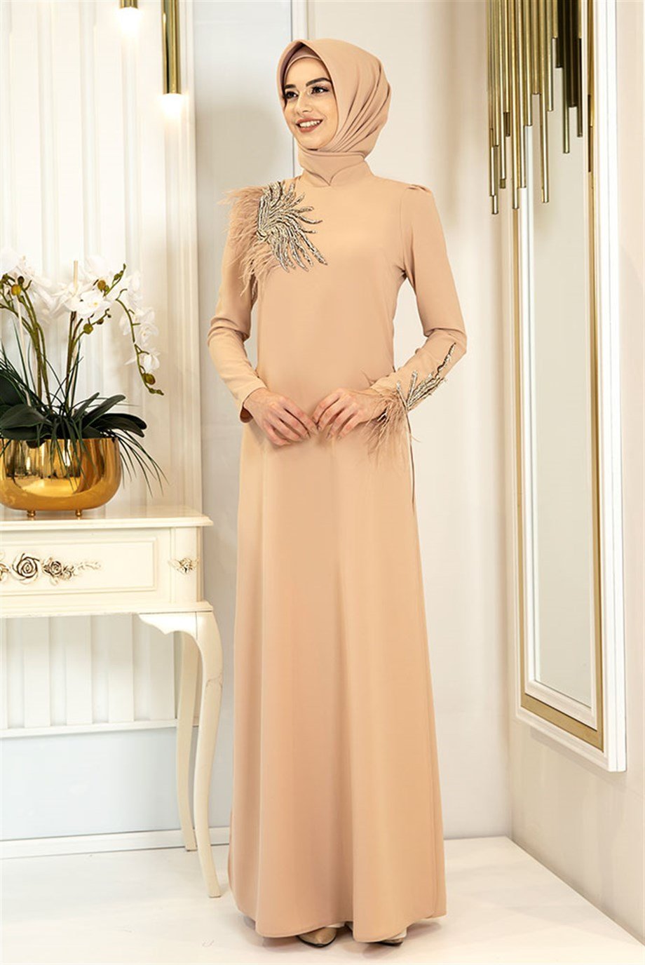 Pınar Şems Zühre Takım Bej