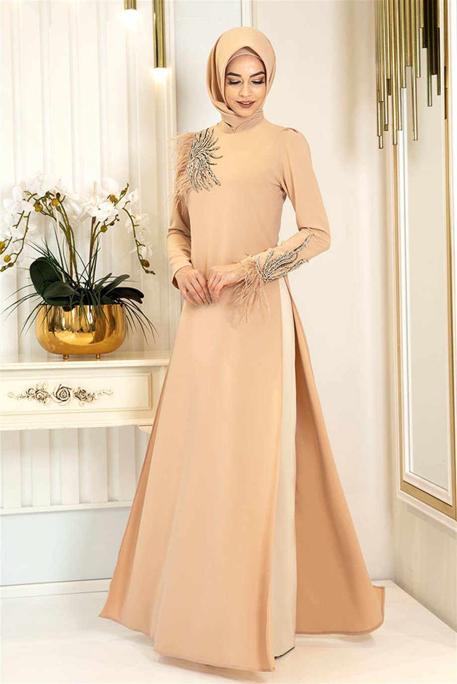 Pınar Şems Zühre Takım Bej