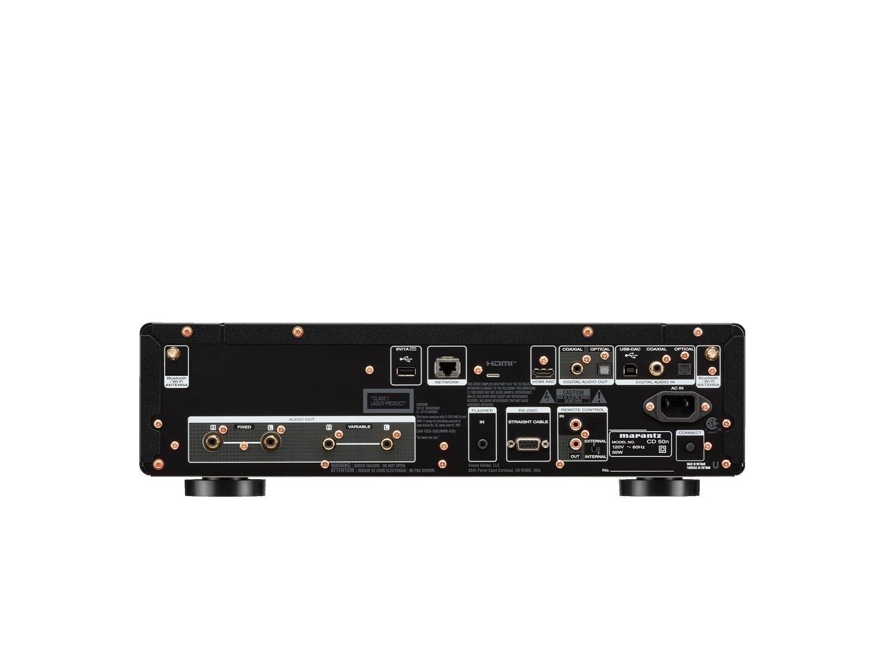 Marantz CD 50n Networked CD Player - Black