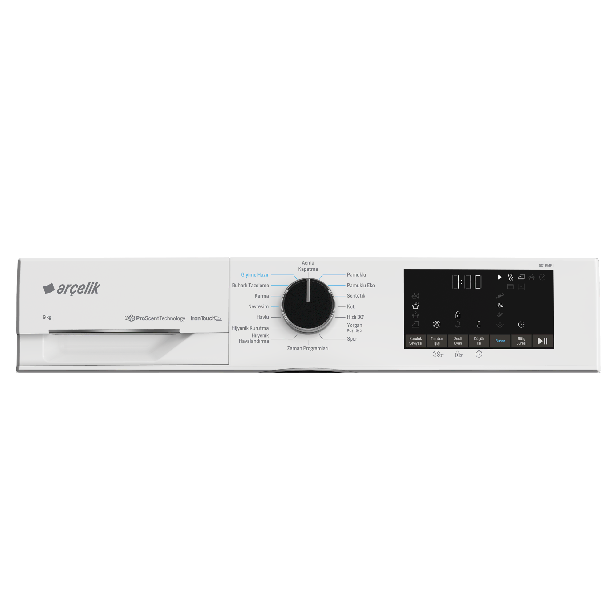  901 KMP I 9 Kg Kurutma Makinesi