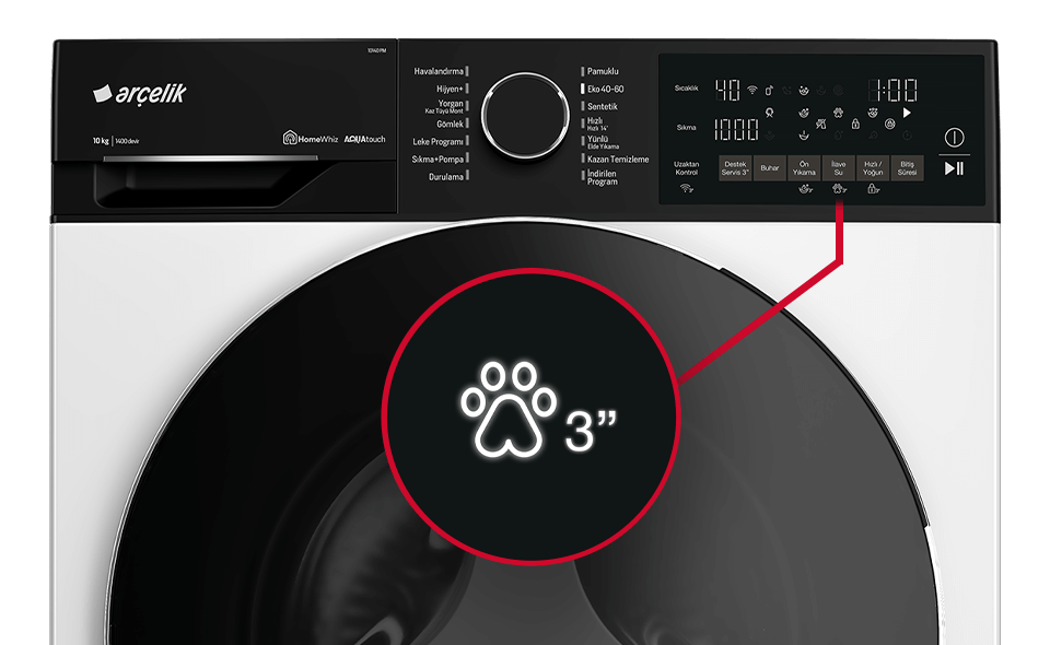 Arçelik 10140 PMI Çamaşır Makinesi