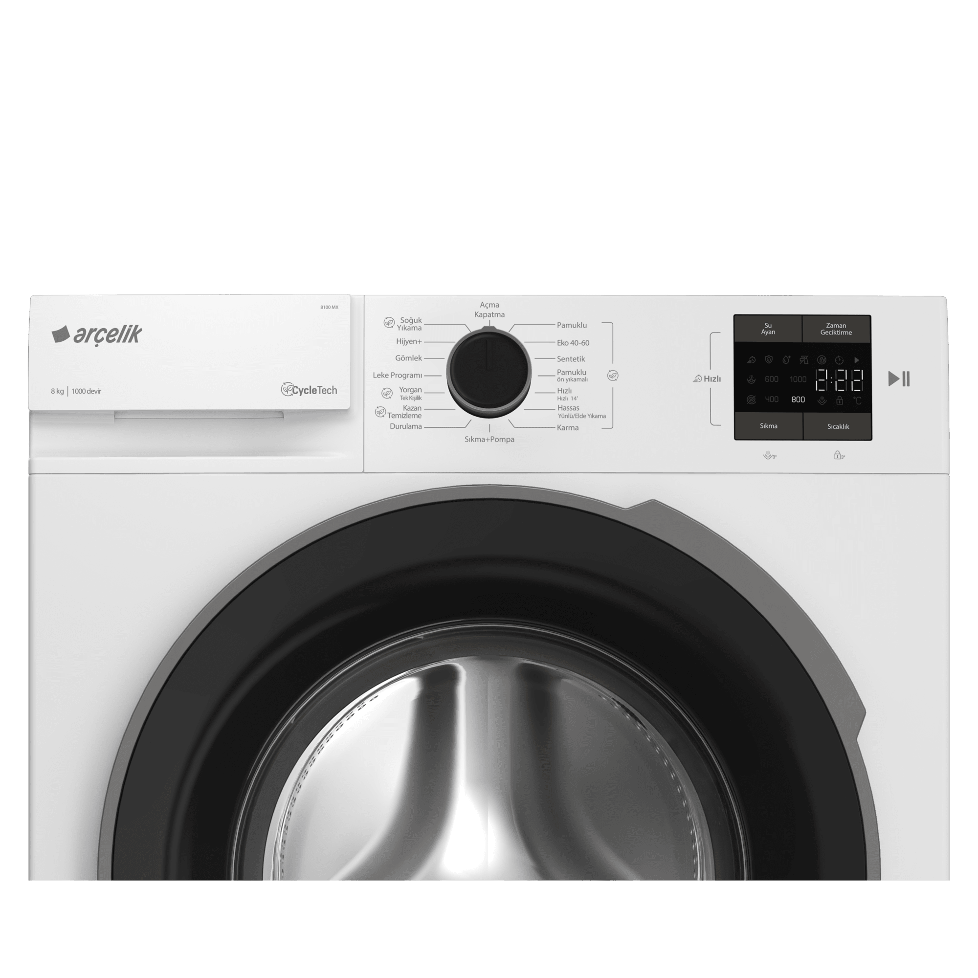 Arçelik 8100 MX Çamaşır Makinesi
