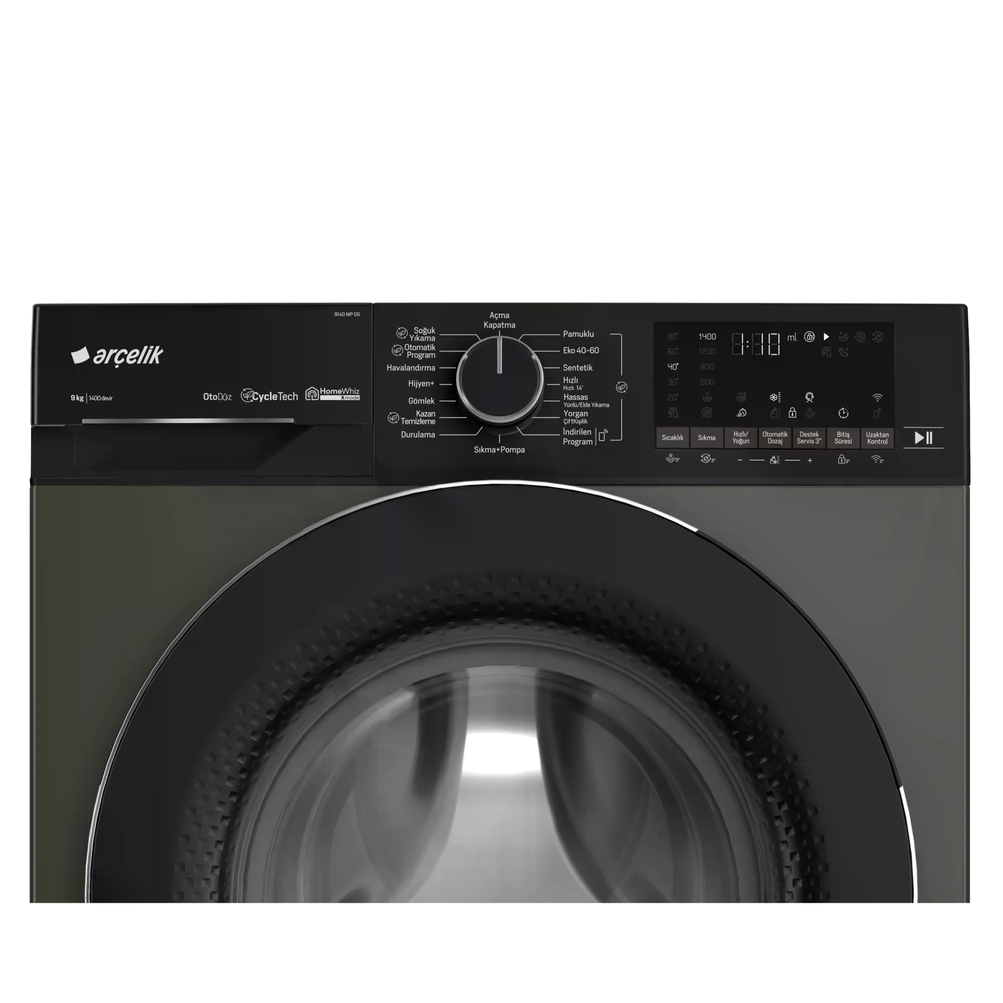 Arçelik 9140 MP OG 9 Kg Çamaşır Makinesi