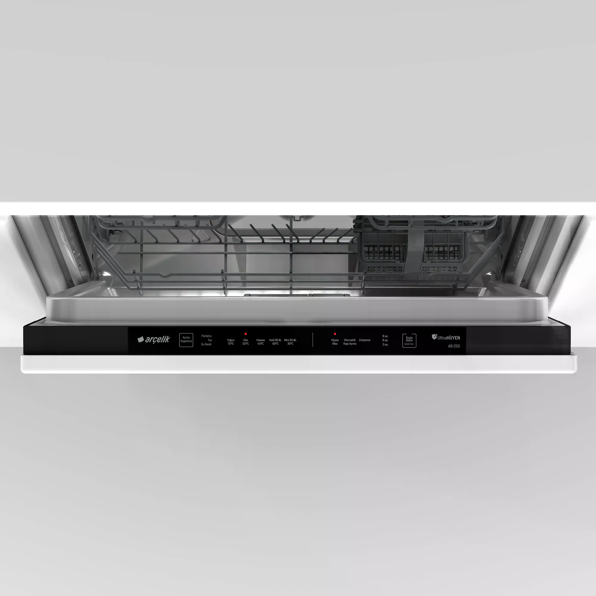 Arçelik AB 250 Tam Ankastre Bulaşık Makinesi