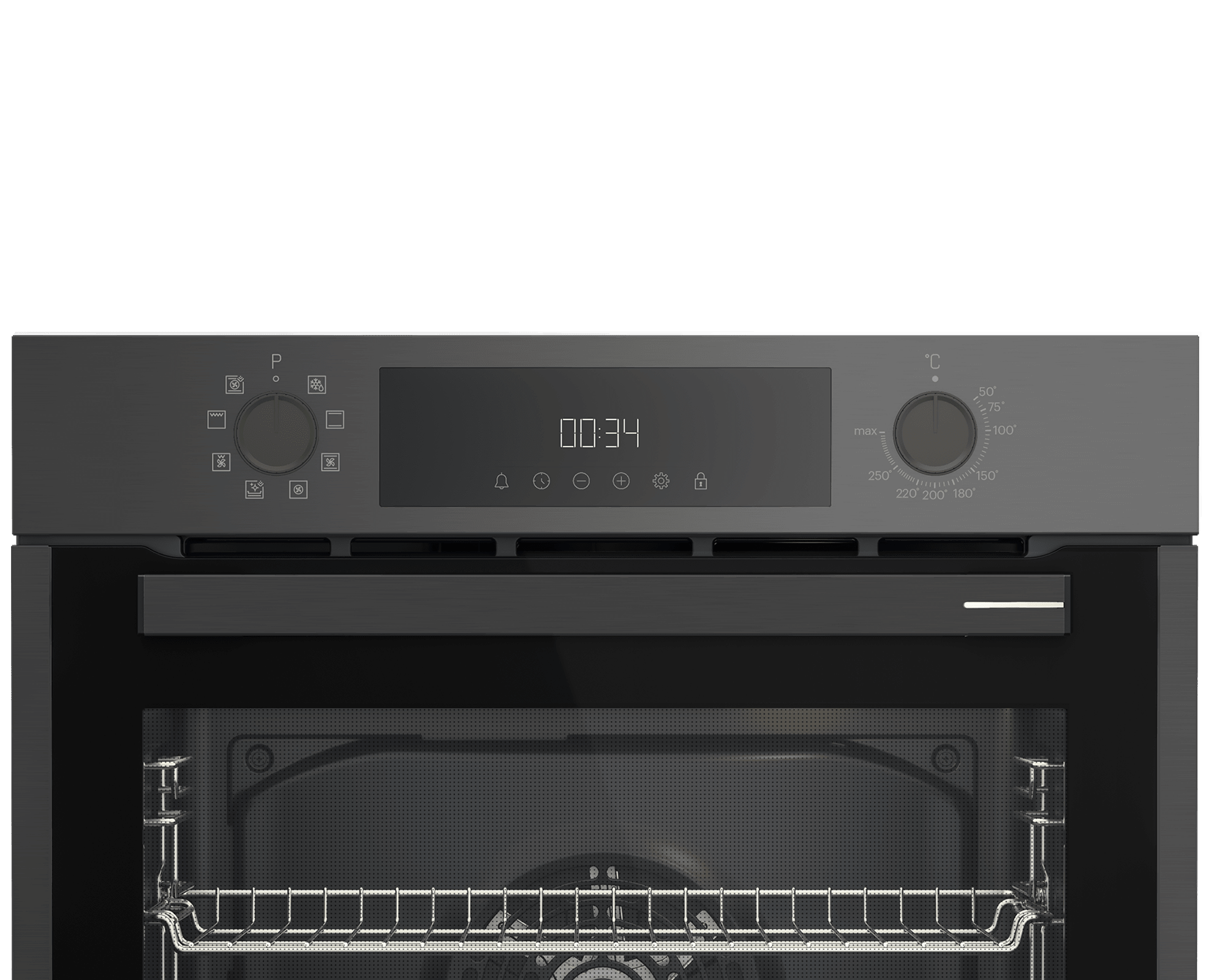 Arçelik AFM 340 D Fibona Serisi Ankastre Multifonksiyon Fırın Buhar Destekli Fırın