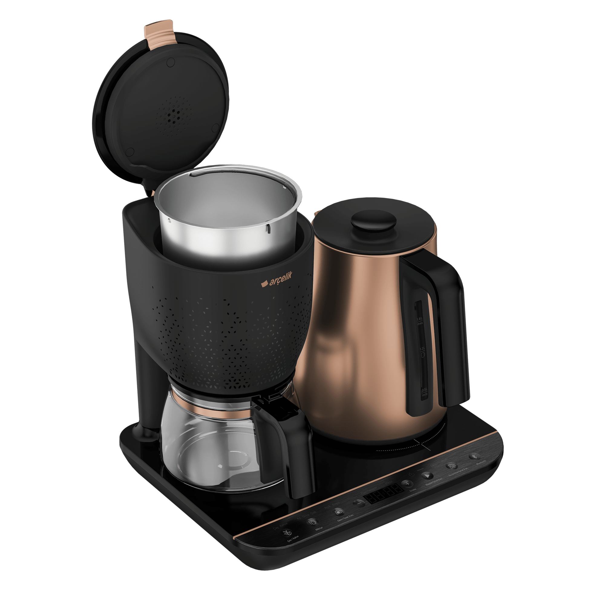 Arçelik CFM 9147 B Gurme Otomatik Çay & Filtre Kahve Makinesi