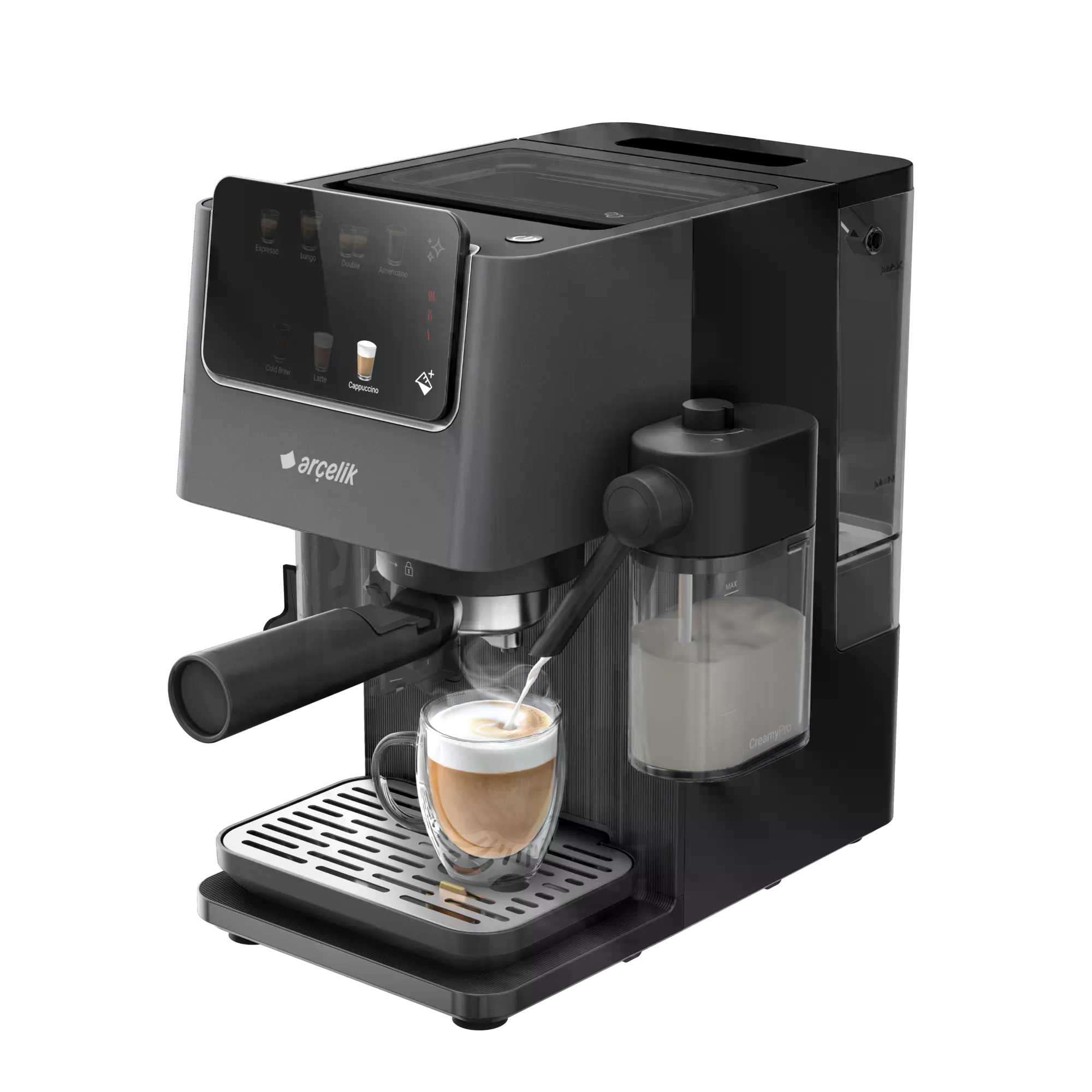 Arçelik EM 8550 Imperium Barista® Yarı Otomatik Espresso Makinesi