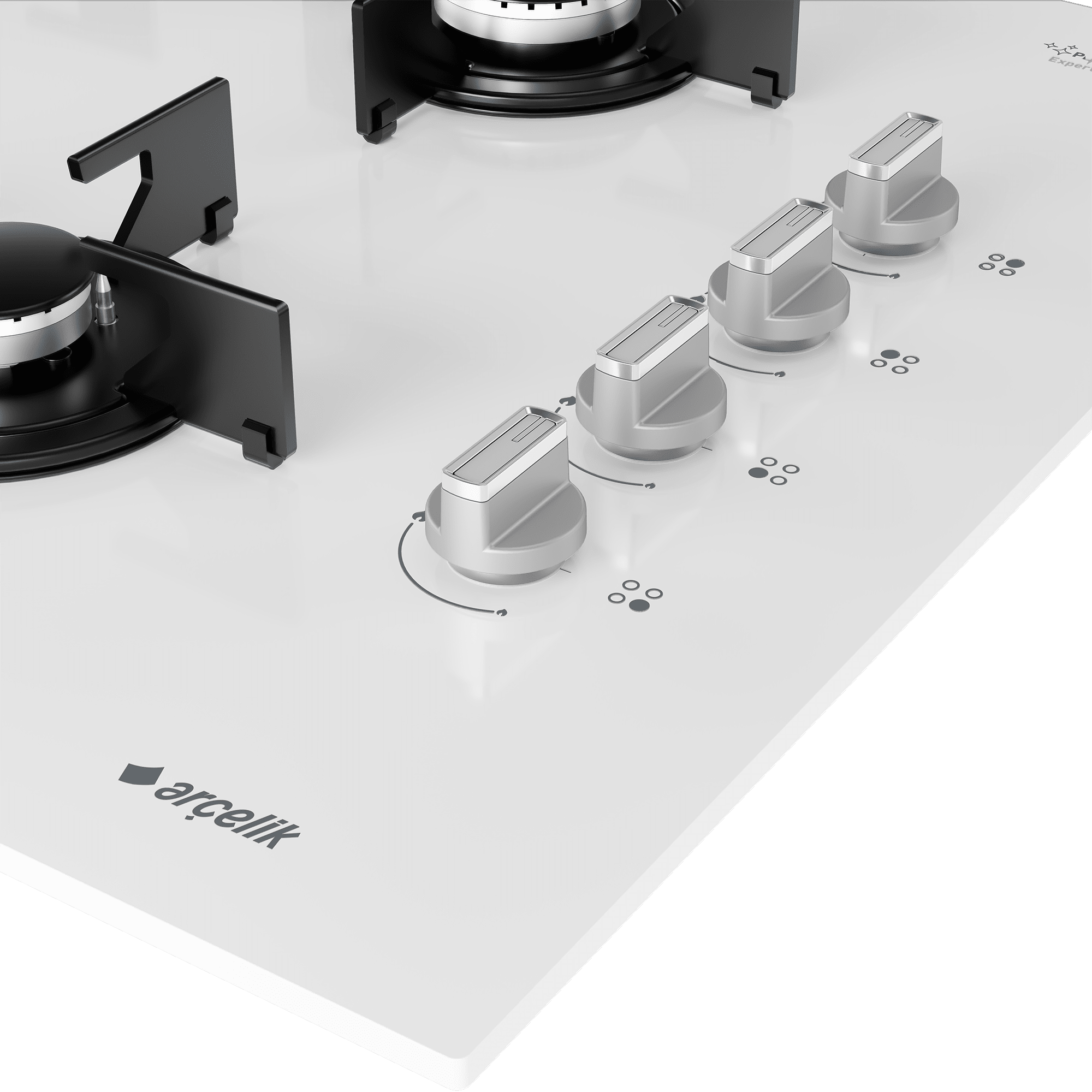 Arçelik OCD T 651 EB Fibona Serisi Gazlı Cam Tablalı Ocak