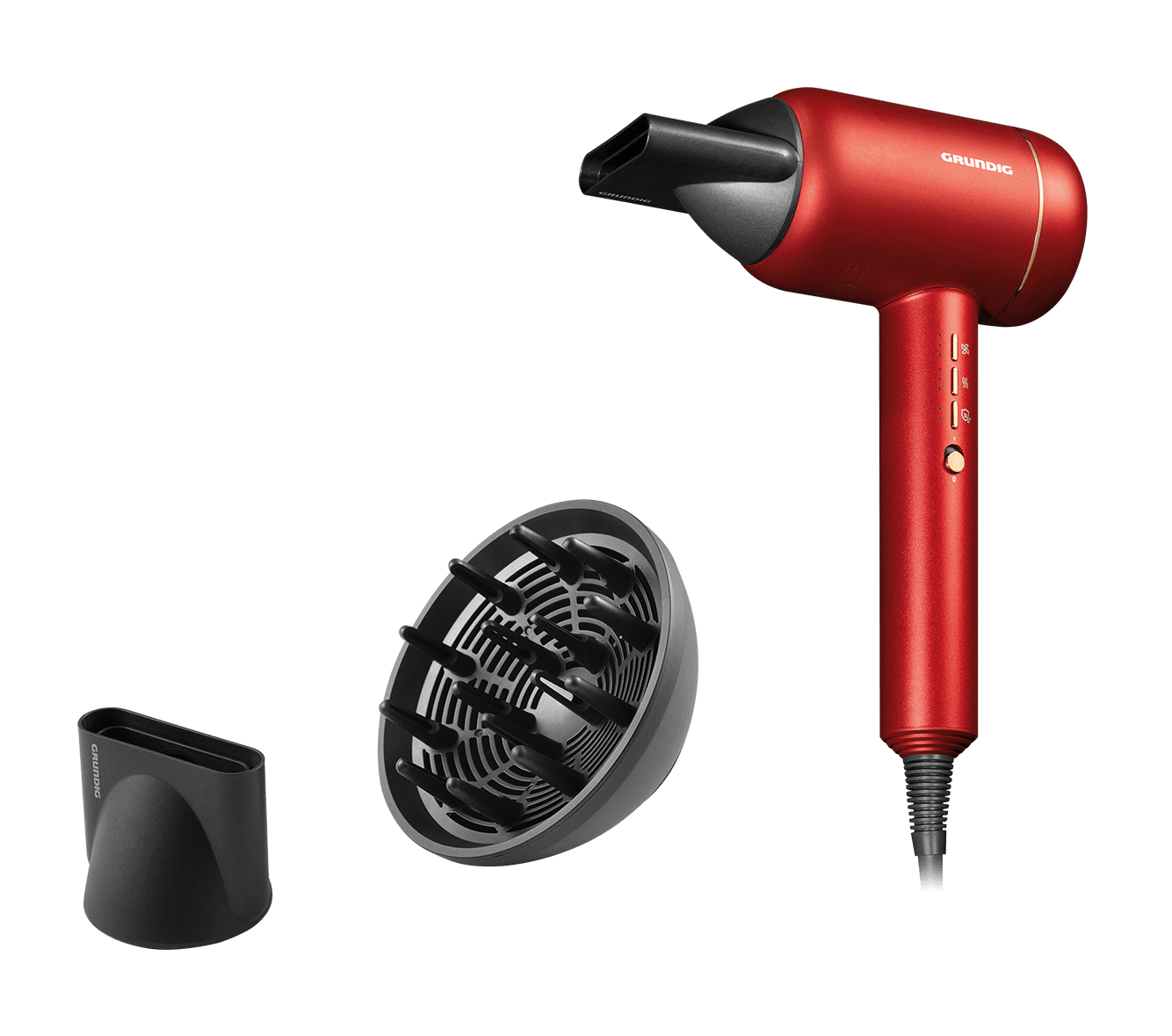 Grundıg HD 9980 IONICA RED Saç Kurutma Makinesi