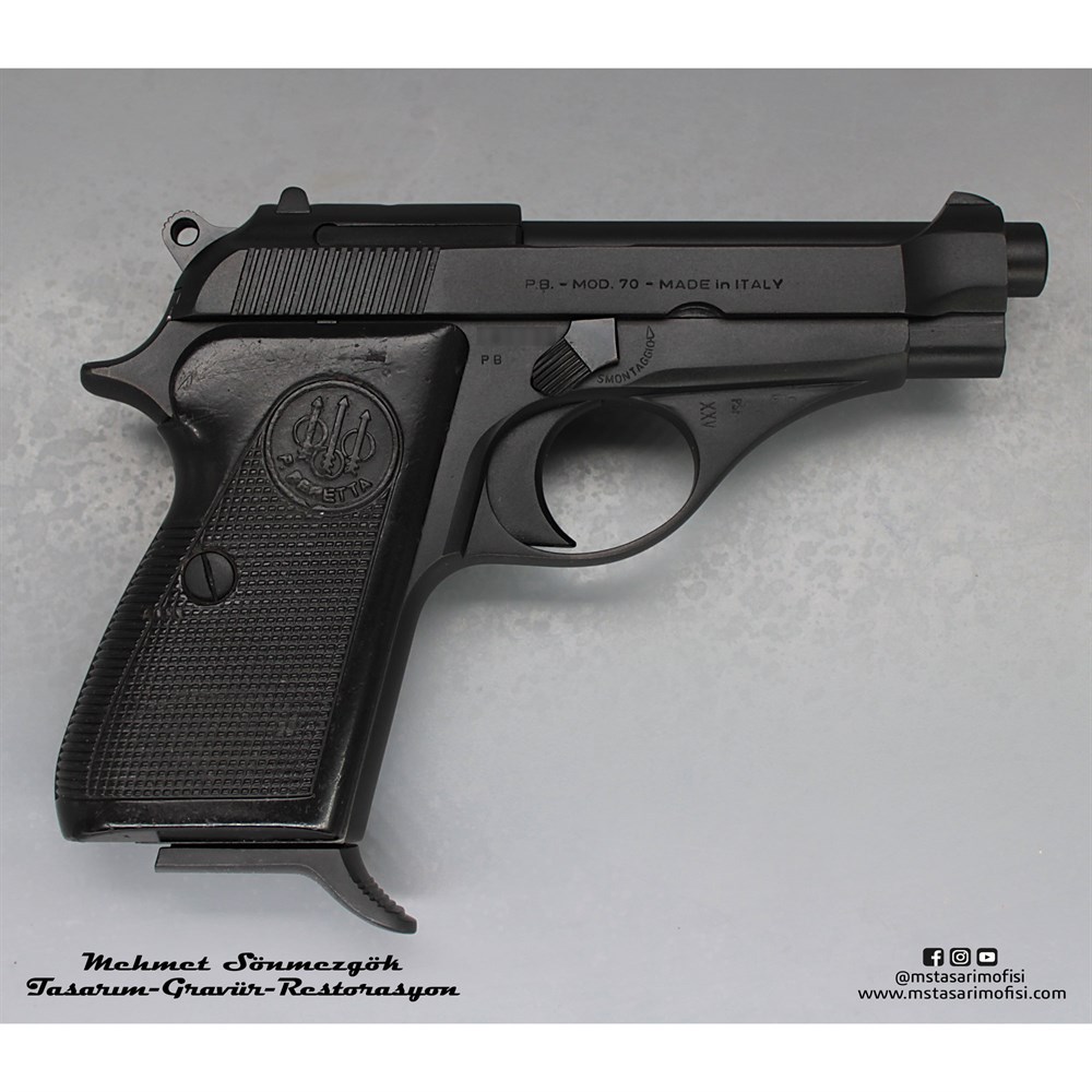 Beretta Mod70 Kaplama // Siyah Krom