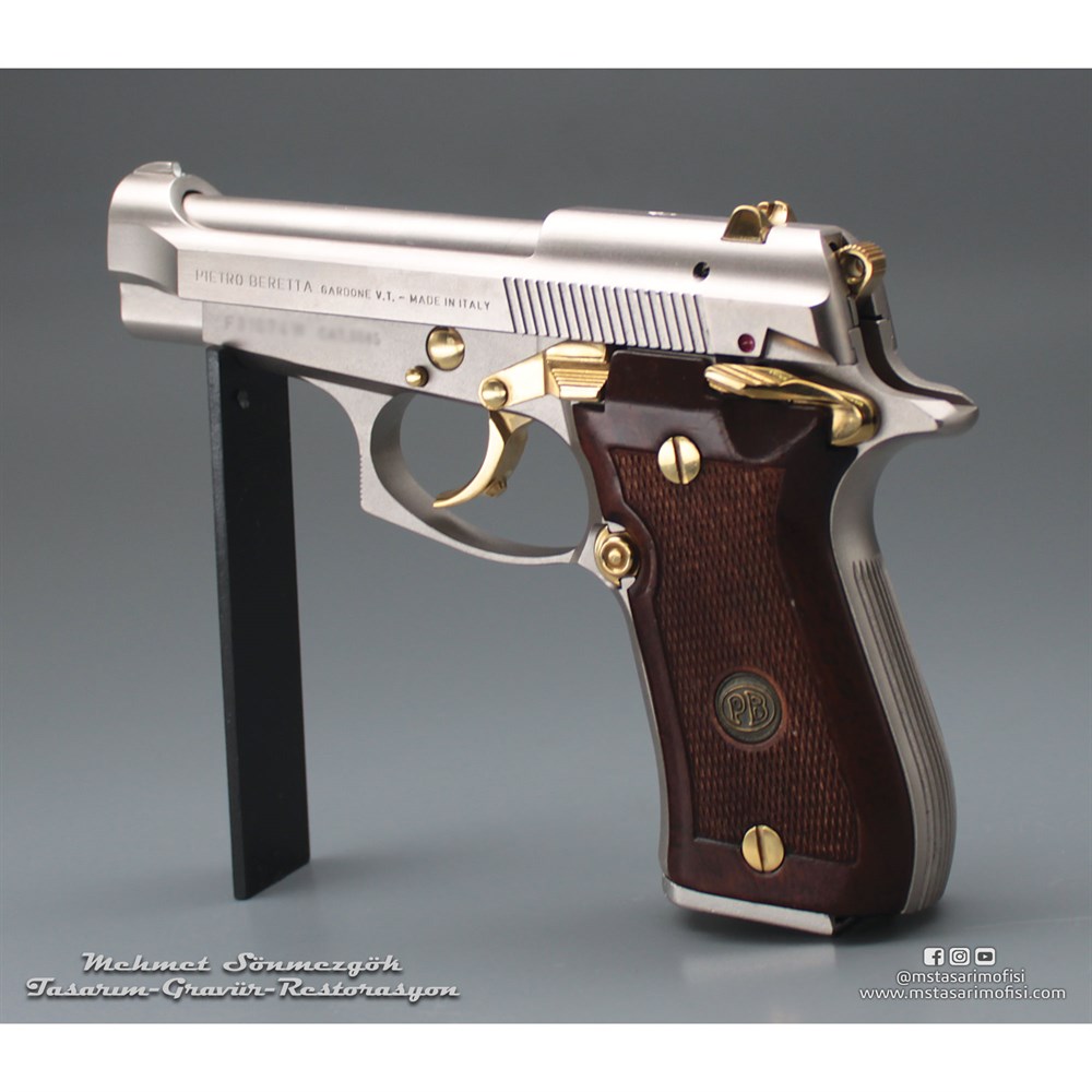 Beretta Mod81 Kaplama // Akımsız Nikel