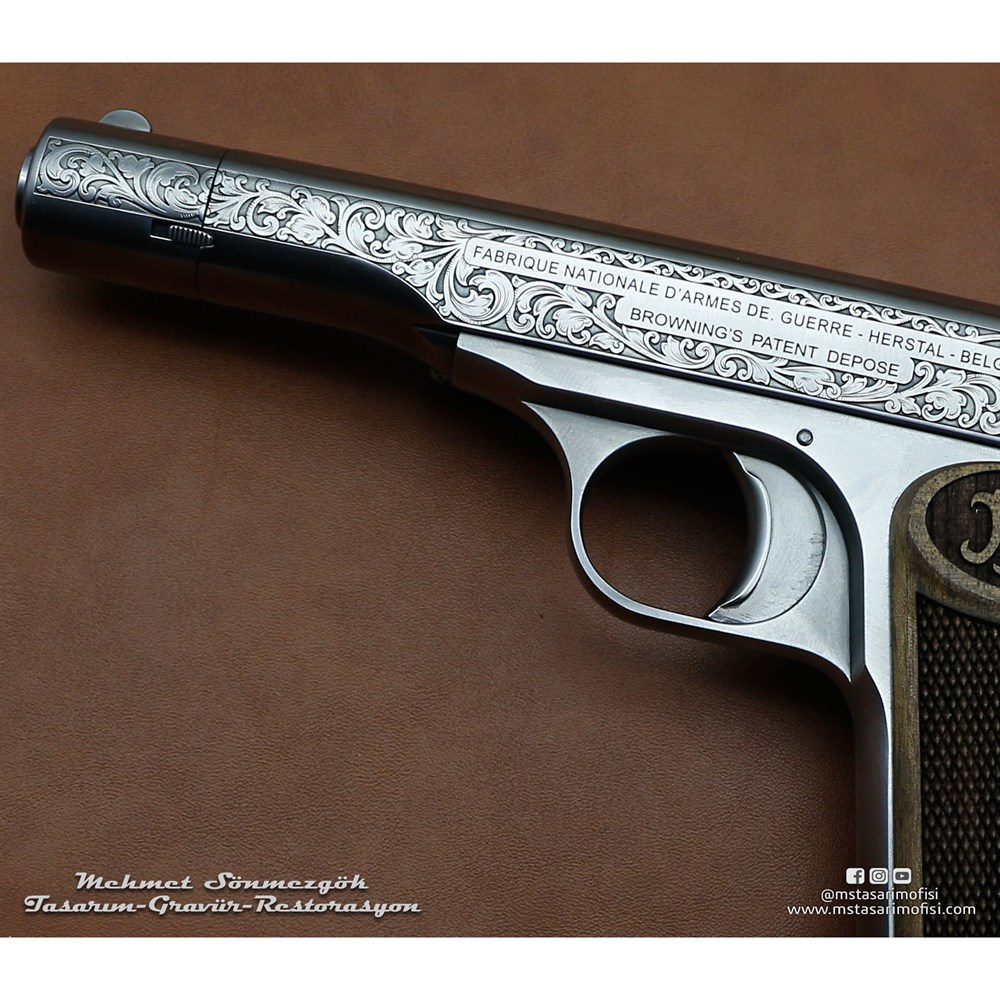 Browning Belçika Gravür // İnce İşçilikli Özel Gravür