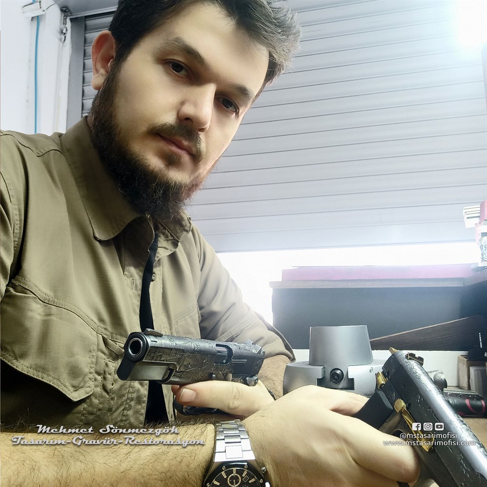 Browning HP Gravür // Çanakkale 1915 3D (2023 Versiyonu)