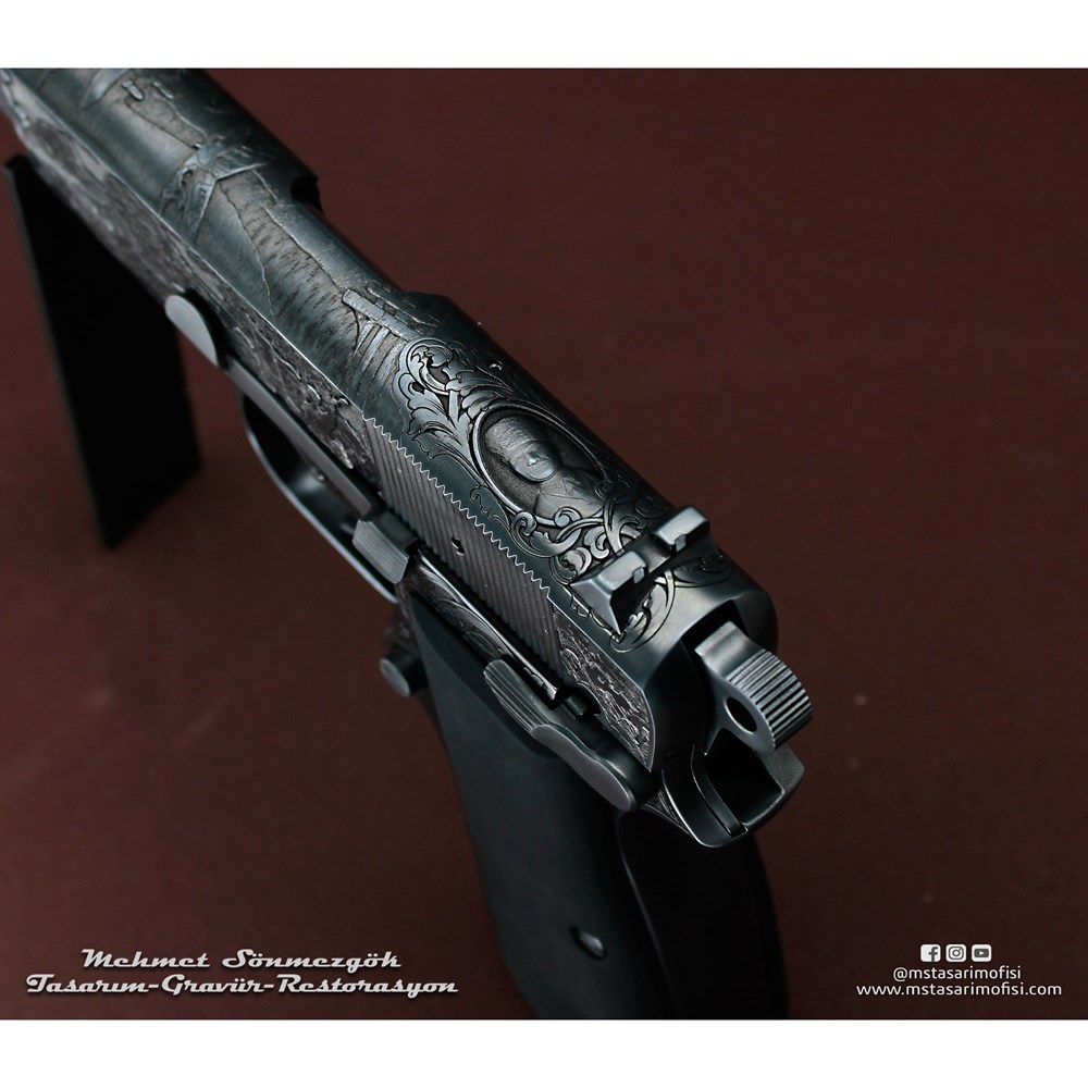 Browning HP Gravür // Çanakkale 1915 3D (2023 Versiyonu)