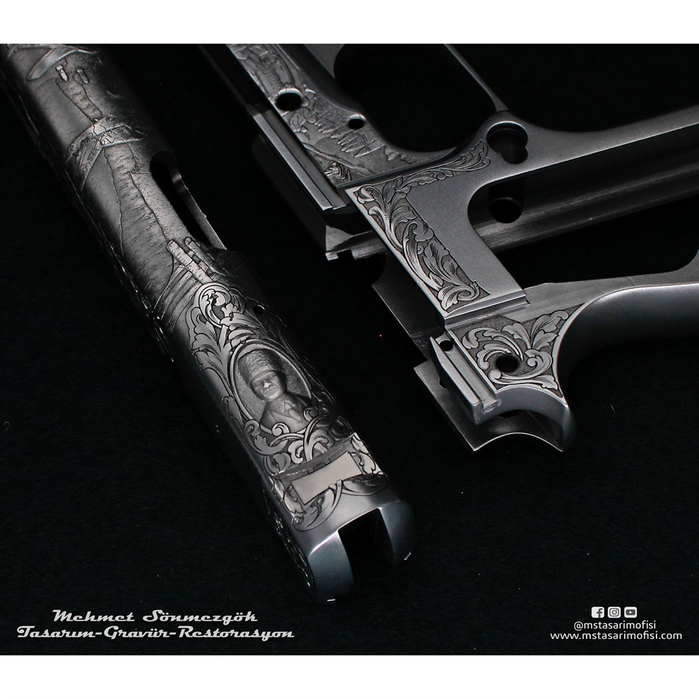 Browning HP Gravür // Çanakkale 1915 3D (2023 Versiyonu)