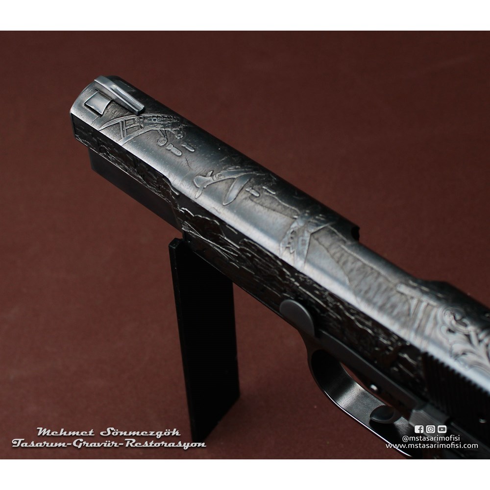 Browning HP Gravür // Çanakkale 1915 3D (2023 Versiyonu)
